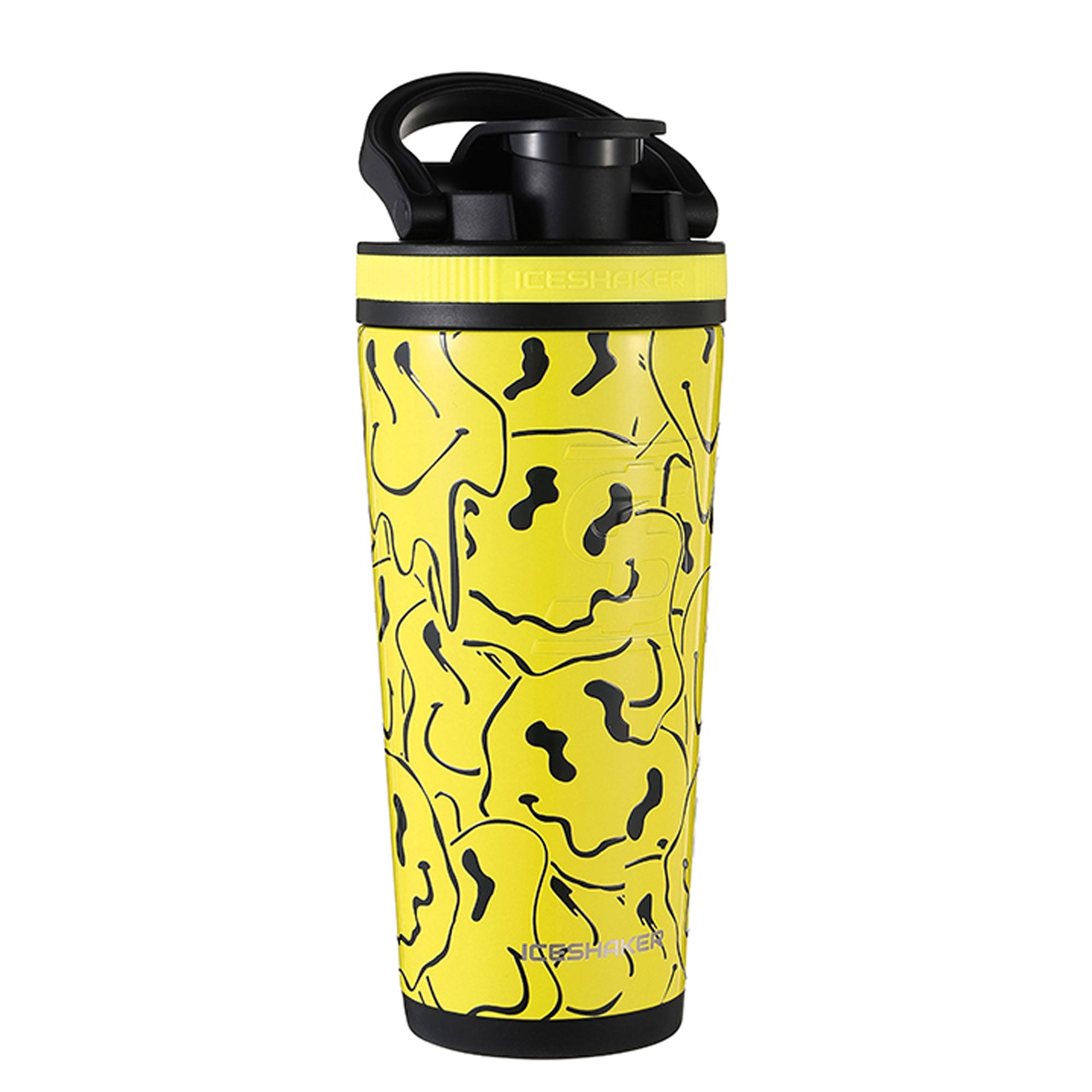 Ice Shaker Double Walled Vacuum Insulated, Skinny Protein Shaker Bottle,  Mint Twist, 20 oz.