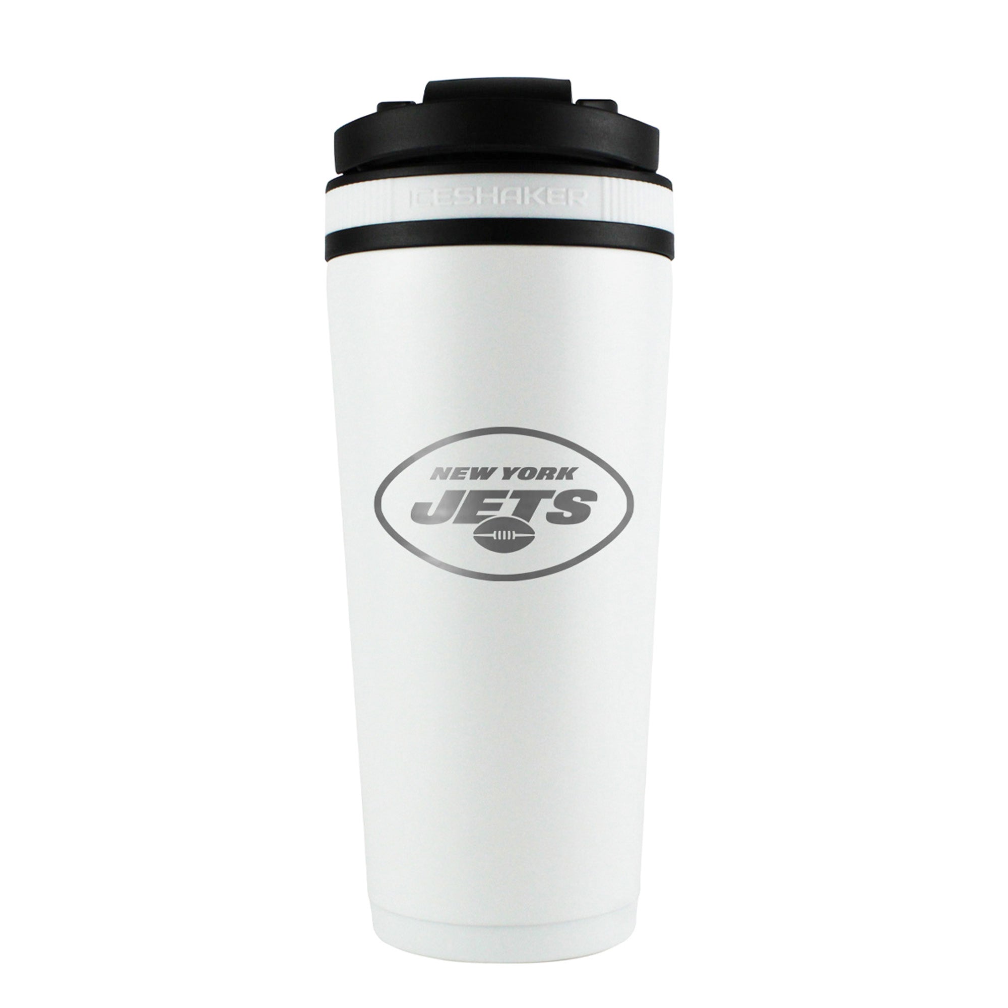 Official NFL New York Jets 26oz Insulated Bottle | Ice Shaker
