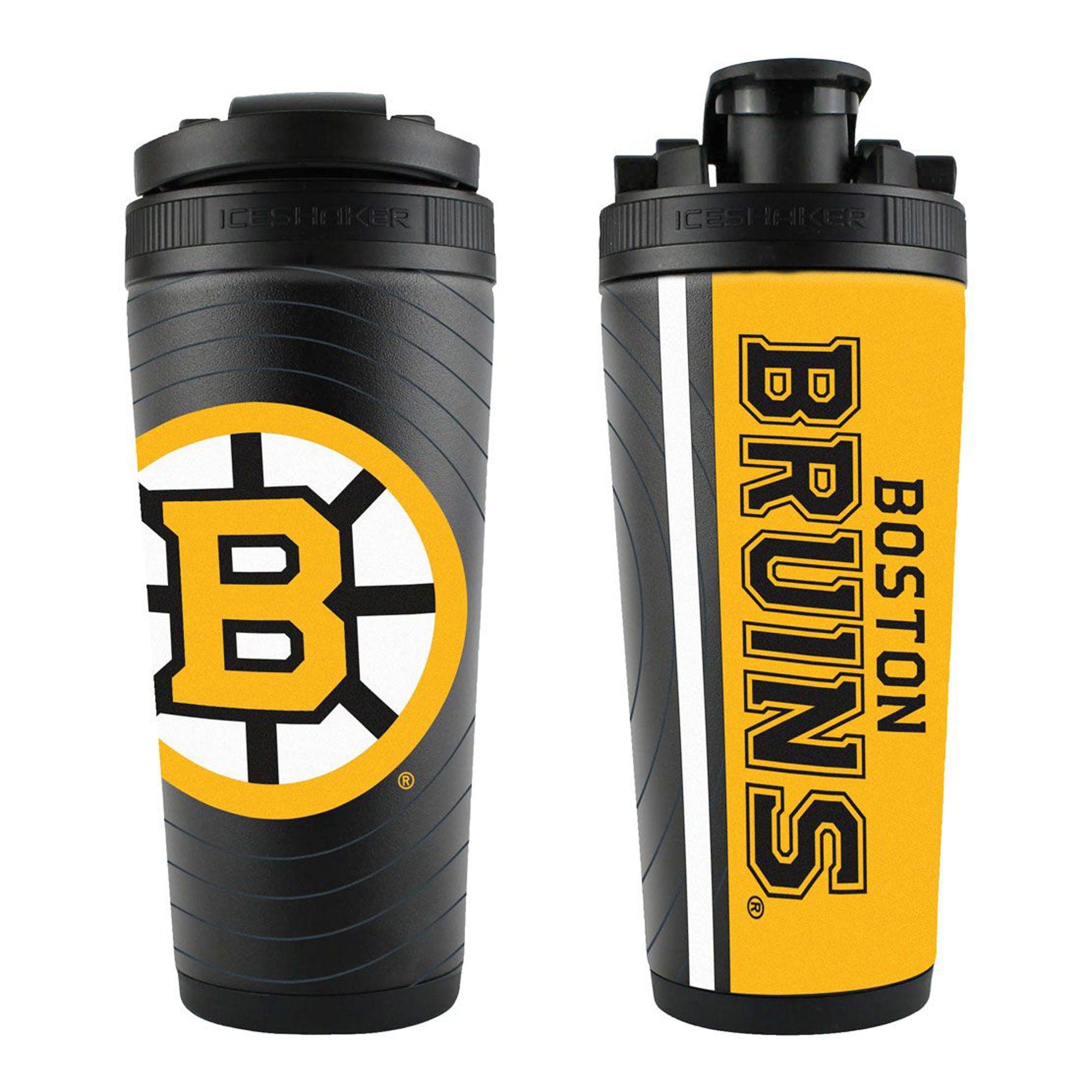 NHL Boston Bruins Sonar 4D Insulated Shaker Bottle | ICESHAKER