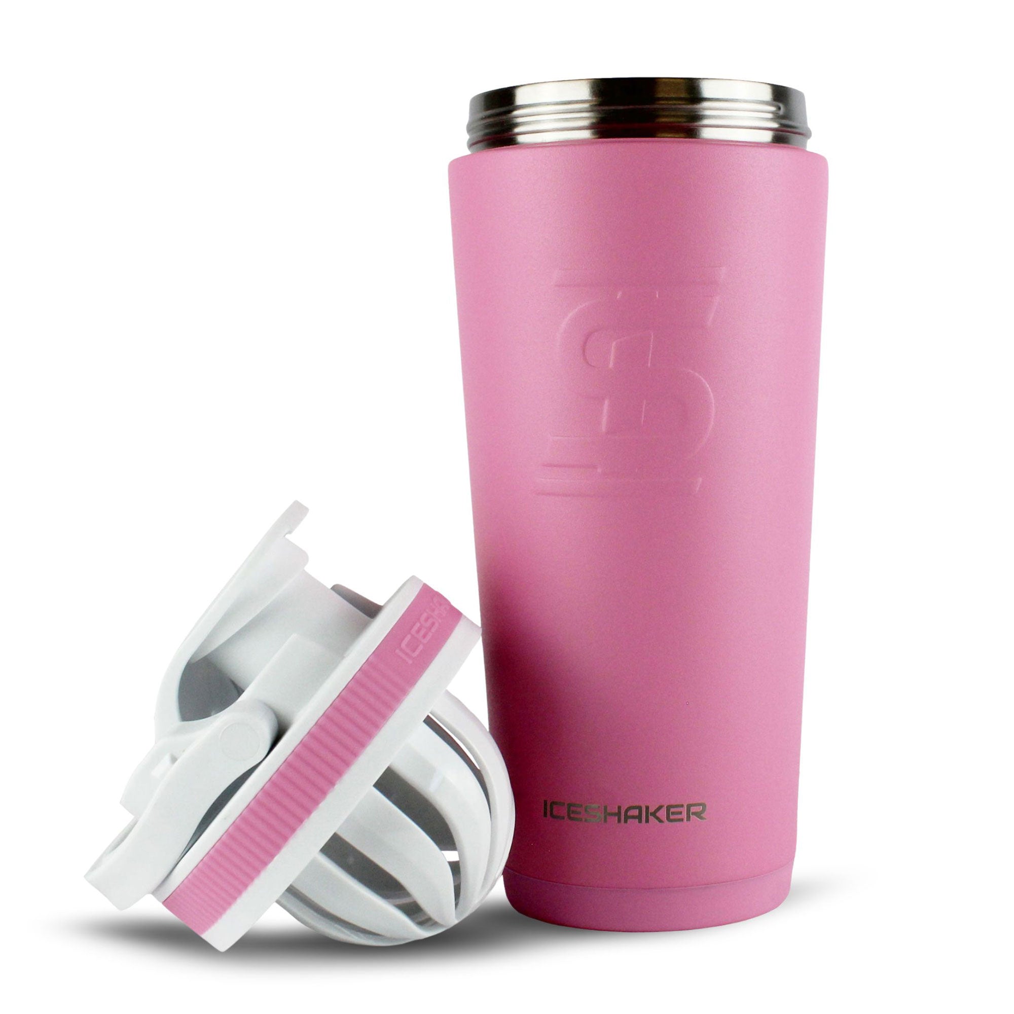 Ice Shaker Matte Series 26oz Shaker Bottle - Pink