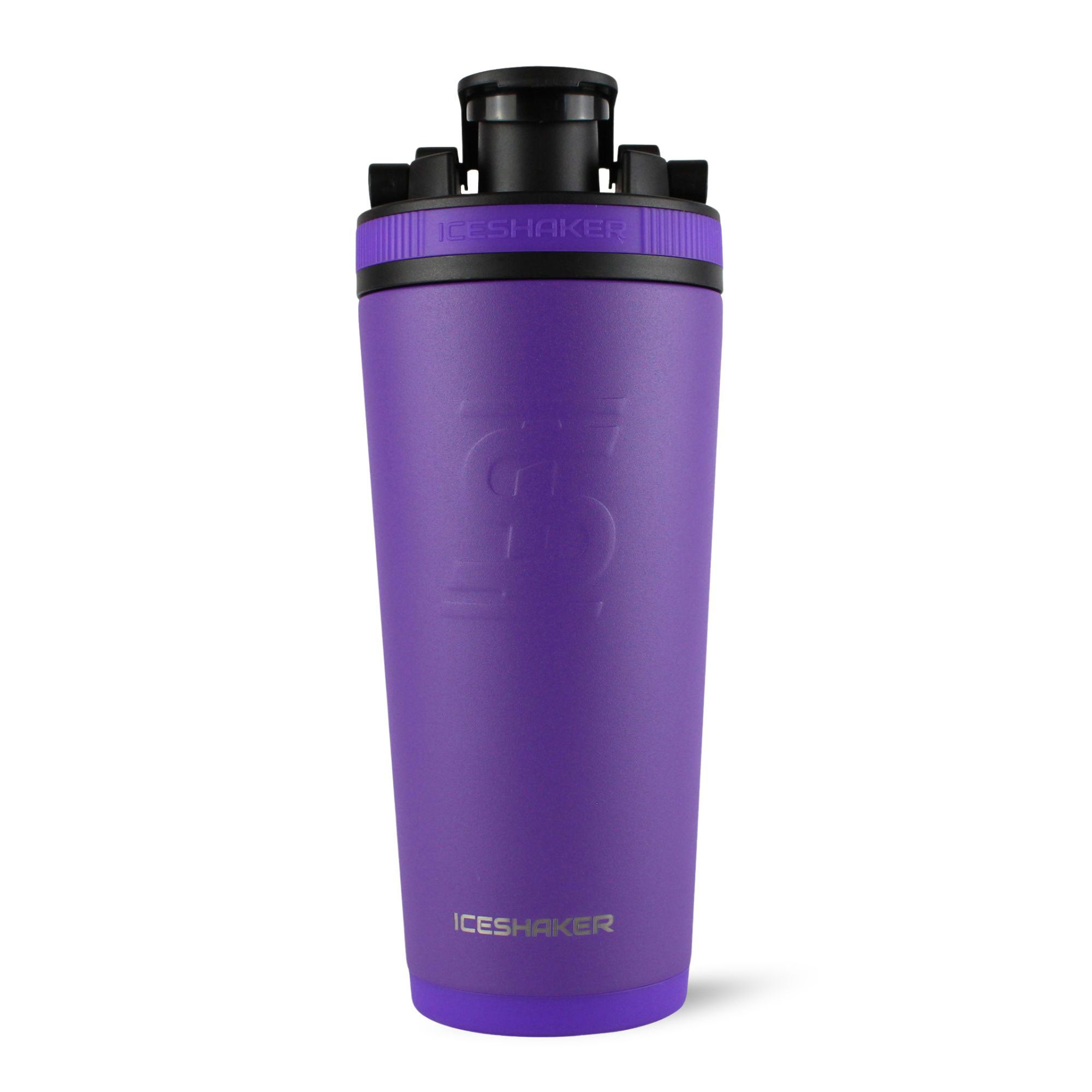 Ice Shaker Matte Series 26oz Shaker Bottle - Purple