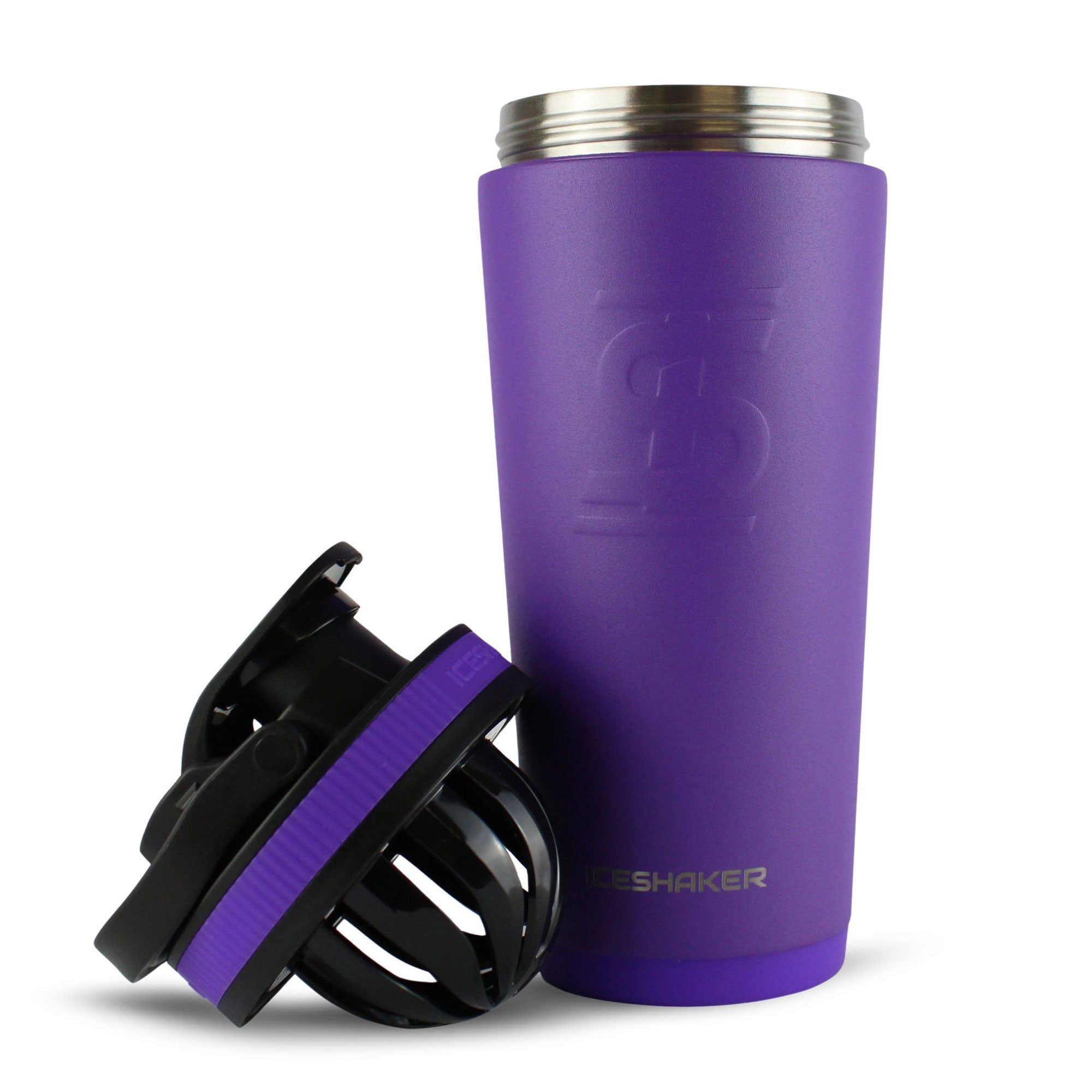 Ice Shaker Matte Series 26oz Shaker Bottle - Purple