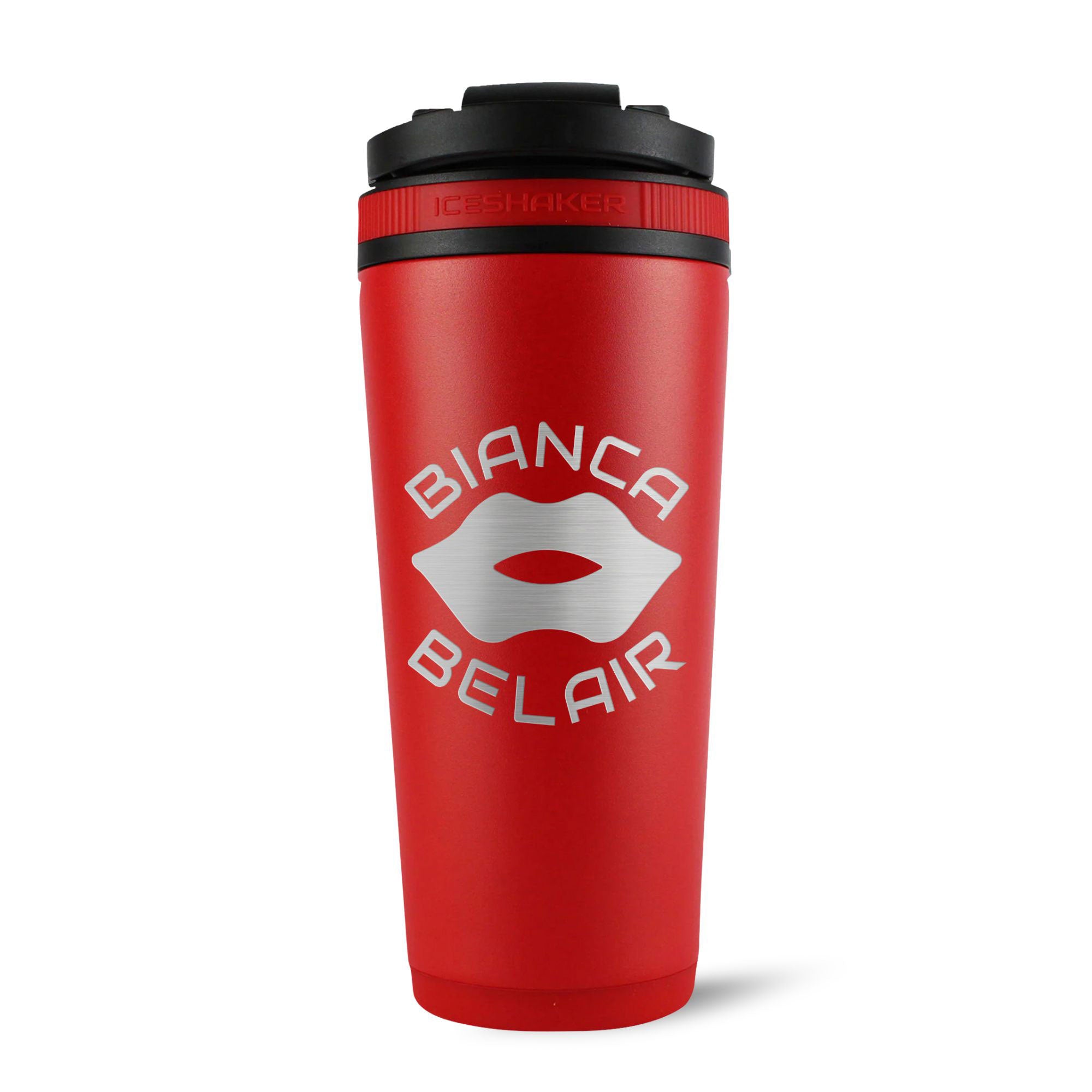 Officially Licensed WWE Bianca Belair 26oz Ice Shaker - Red