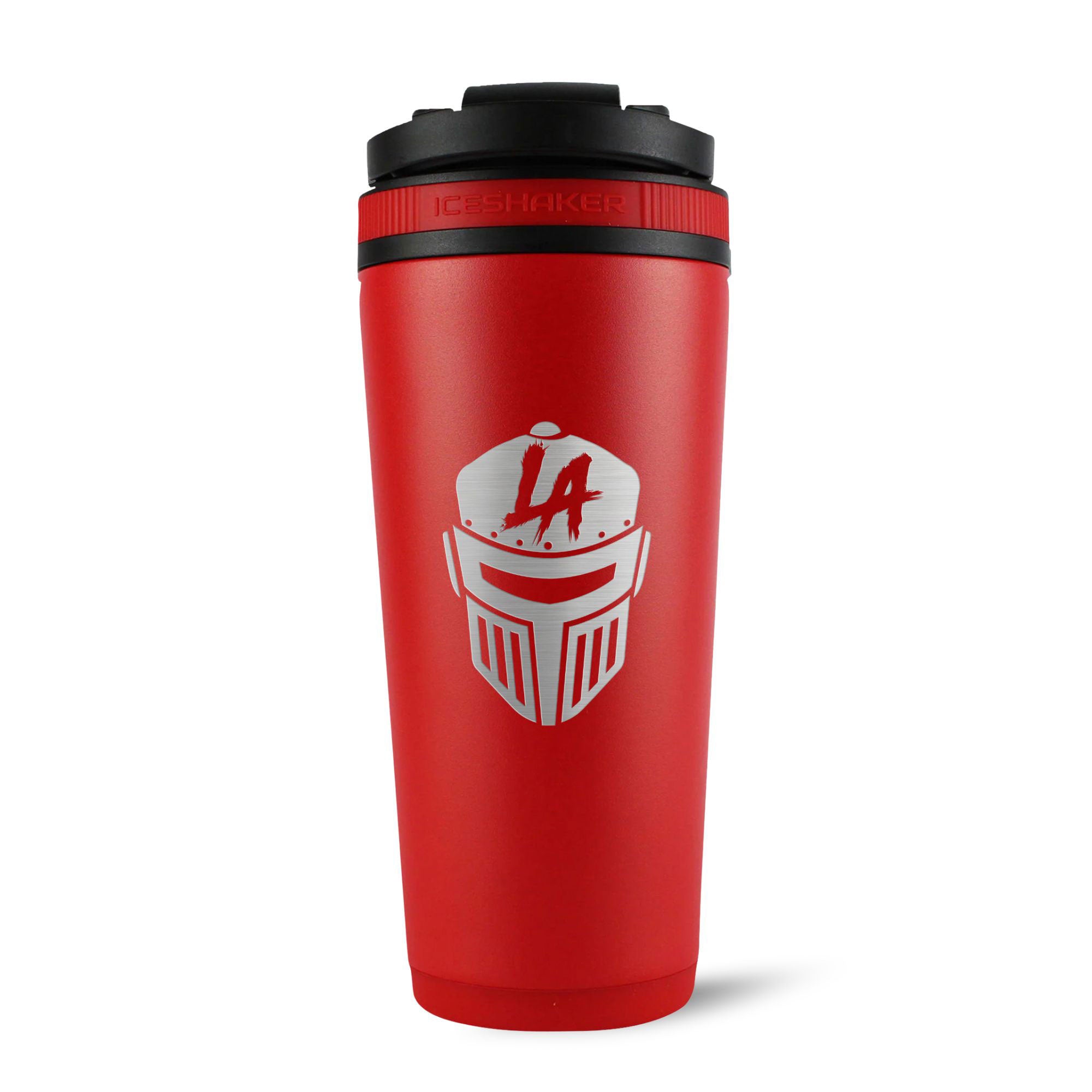 Officially Licensed WWE LA Knight 26oz Ice Shaker - Red