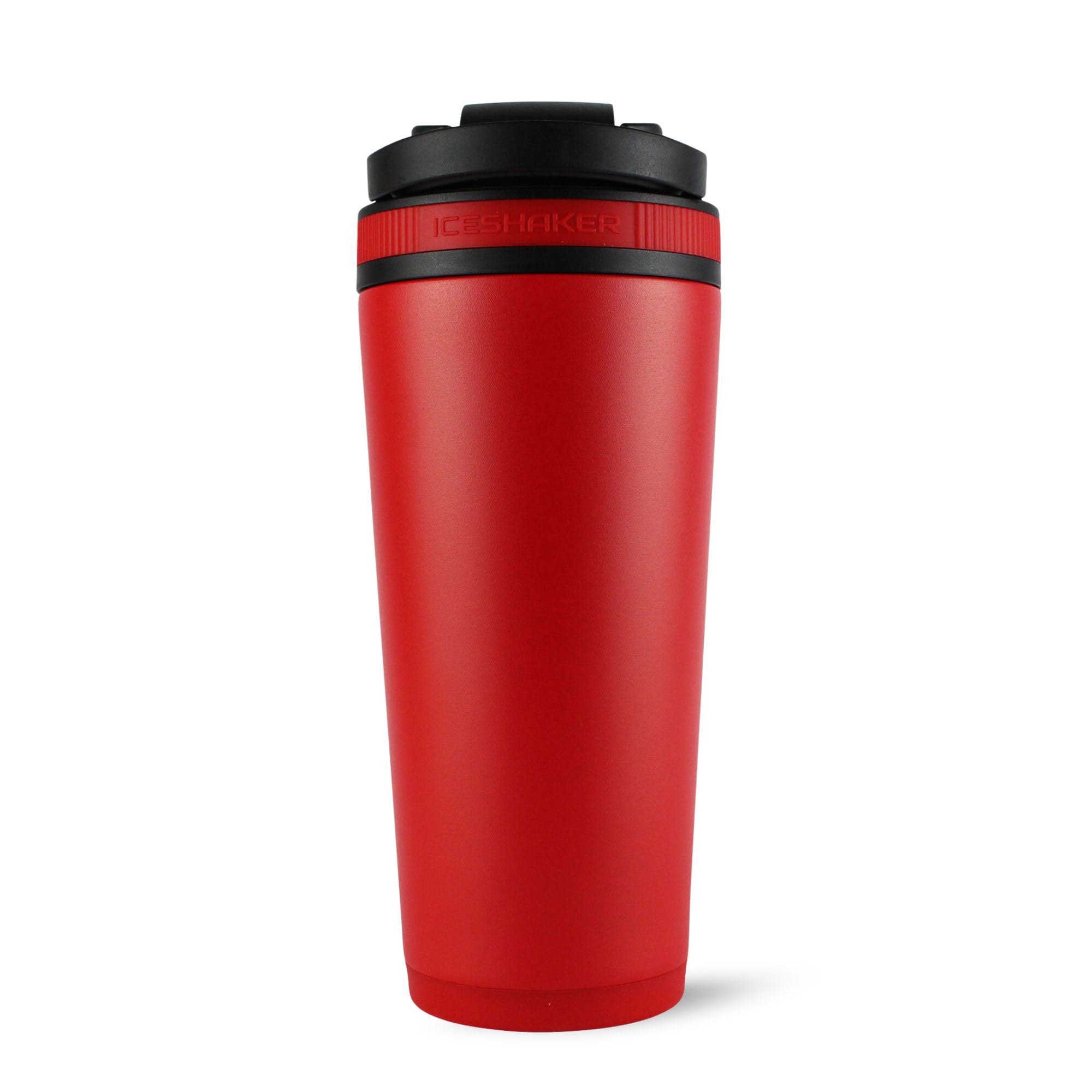 Ice Shaker Matte Series 26oz Shaker Bottle - Red