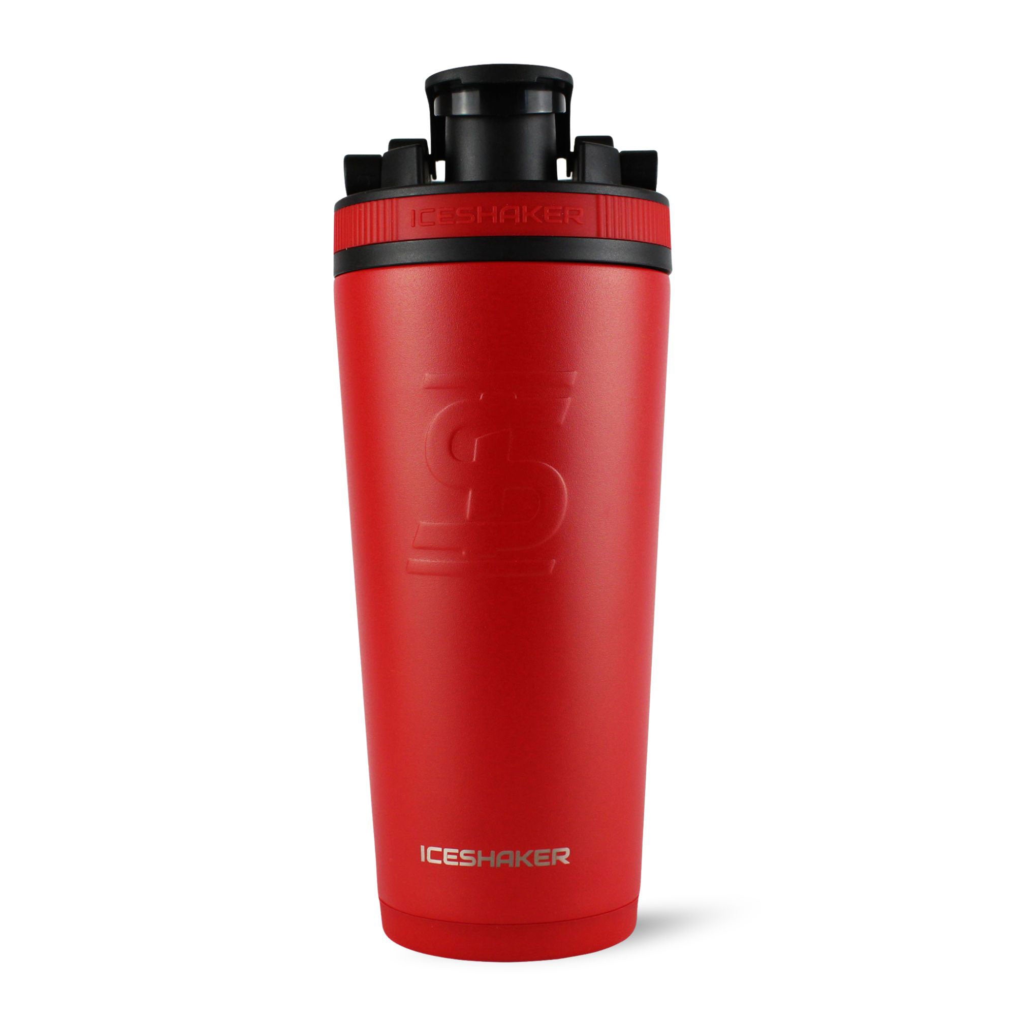 Ice Shaker Matte Series 26oz Shaker Bottle - Red