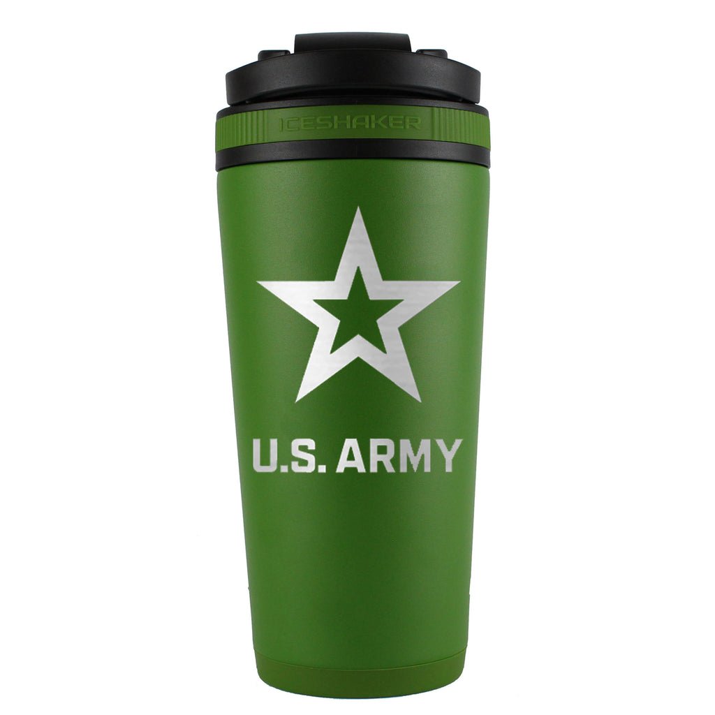 Ice Shaker 26 oz USA Shaker Bottle