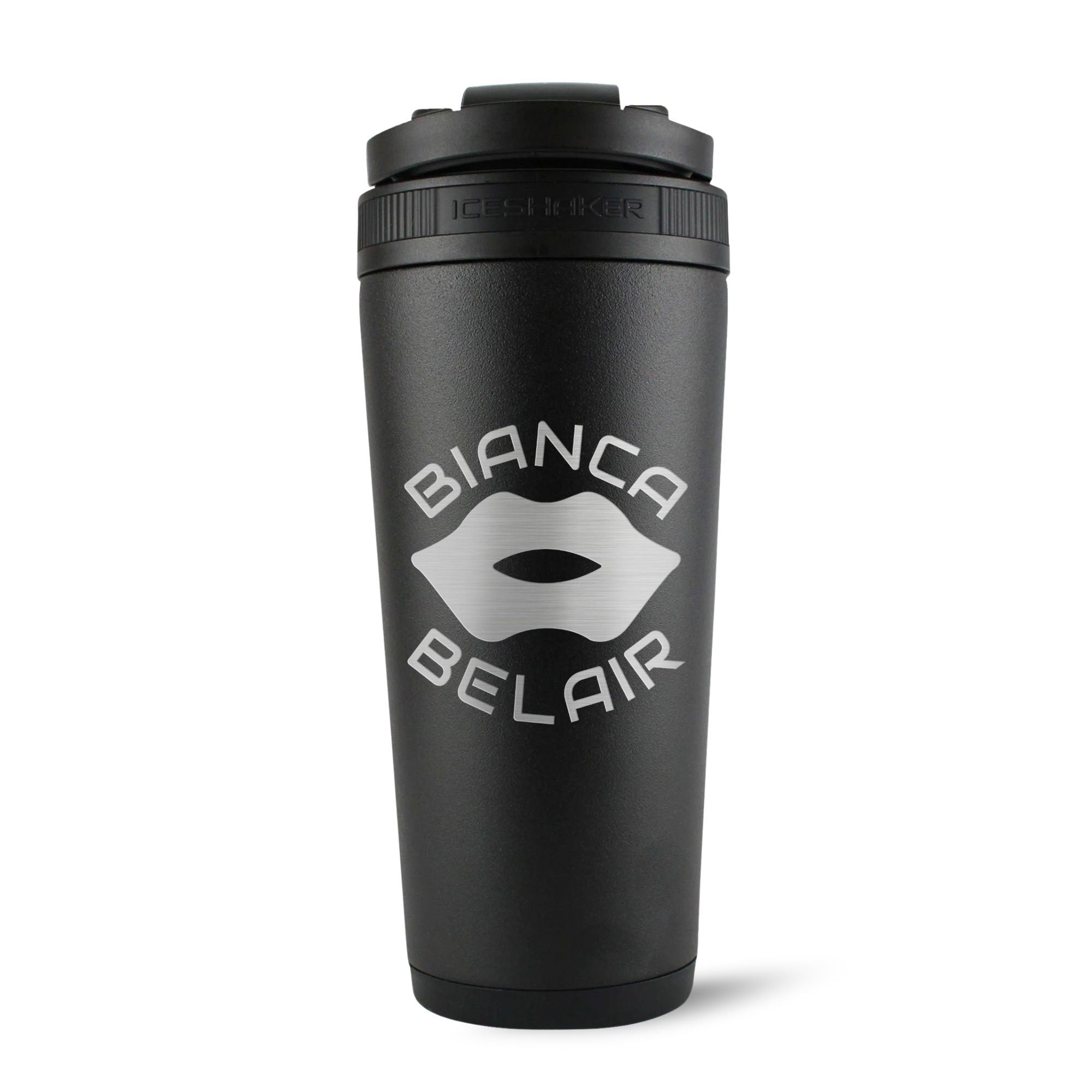 Officially Licensed WWE Bianca Belair 26oz Ice Shaker - Black