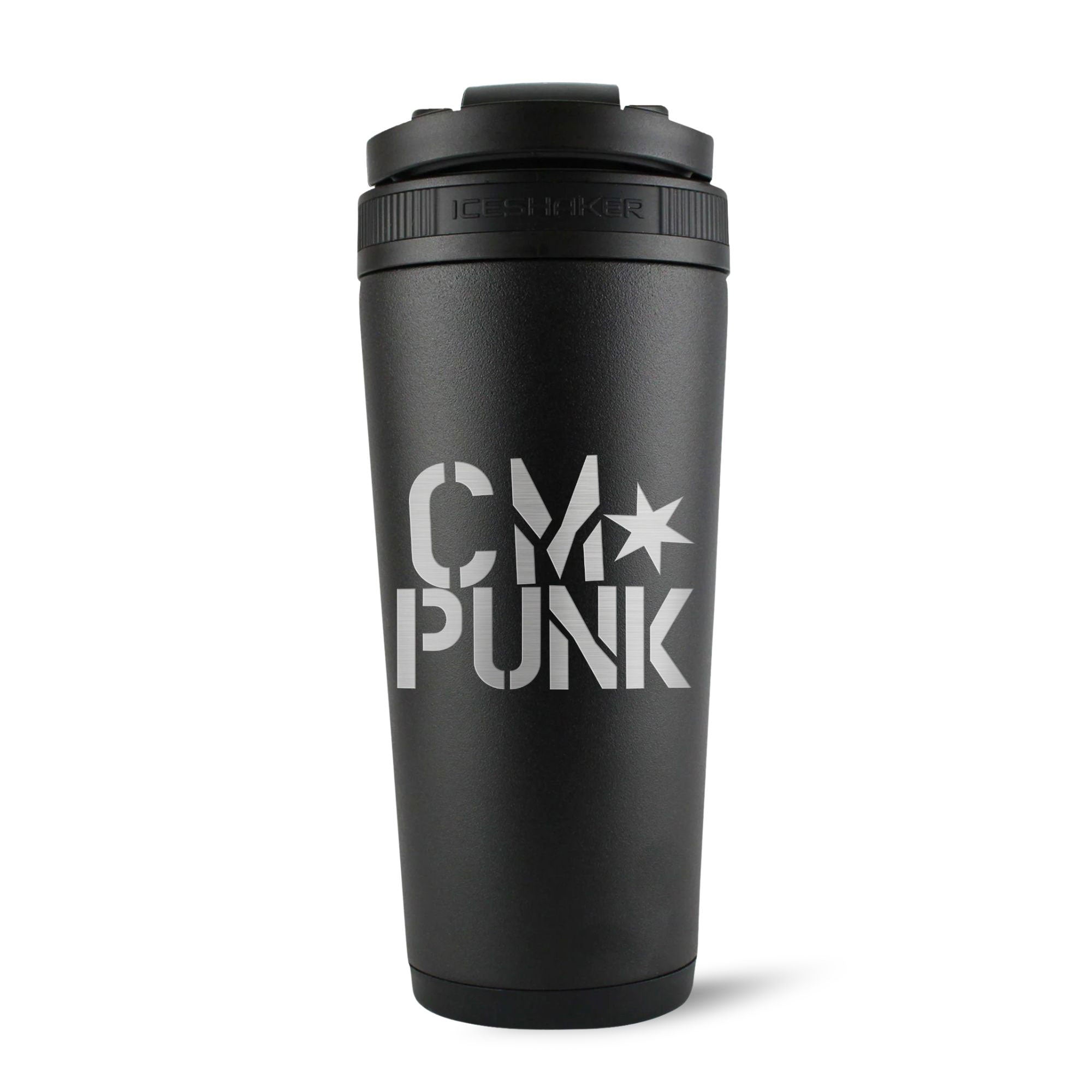 Officially Licensed WWE CM Punk 26oz Ice Shaker - Black