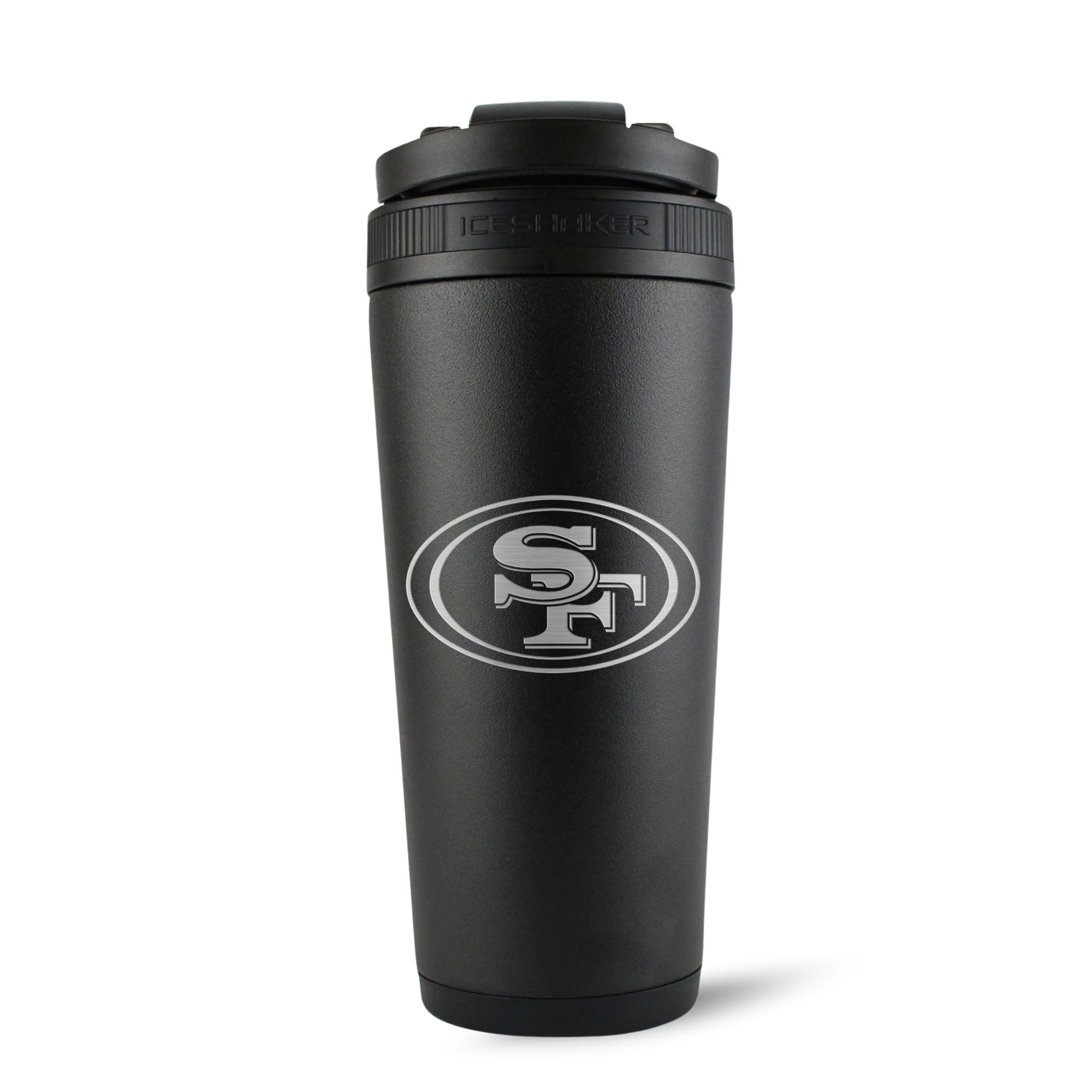 Officially Licensed San Francisco 49ers 26oz Ice Shaker - Black