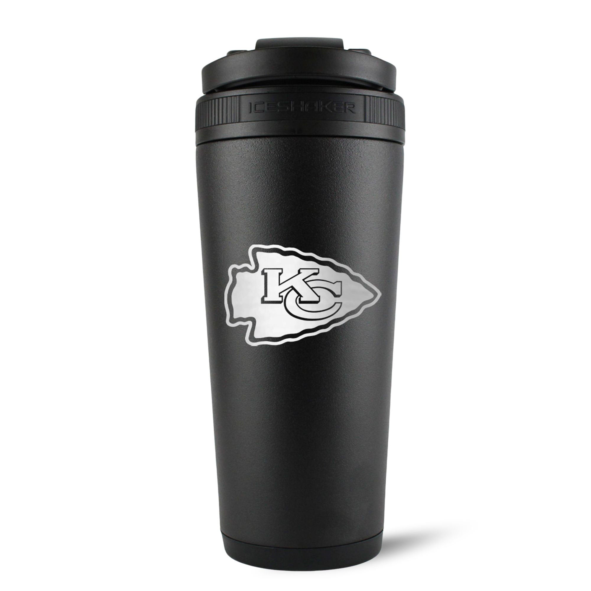 Officially Licensed Kansas City Chiefs 26oz Ice Shaker - Black