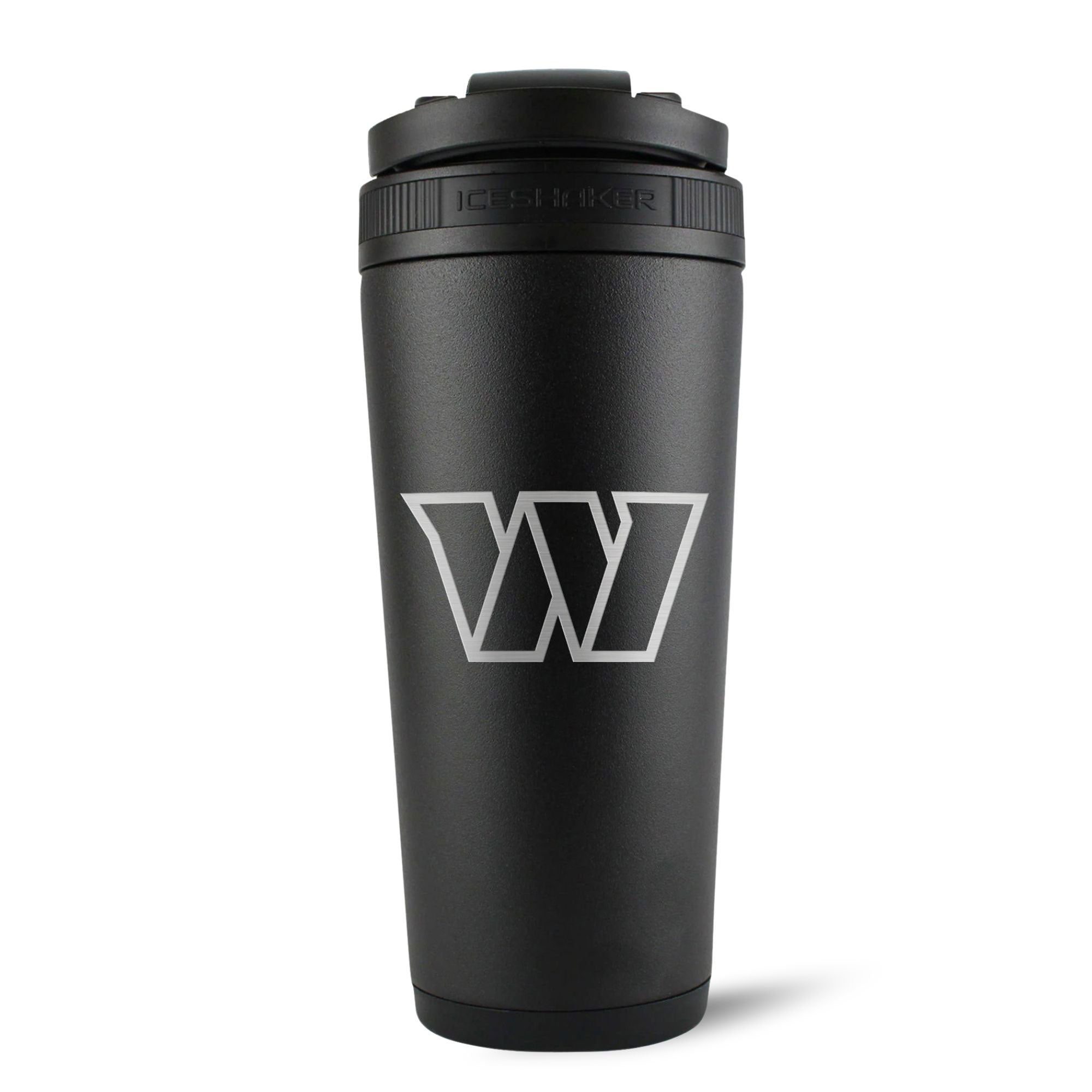 Officially Licensed Washington Commanders 26oz Ice Shaker - Black