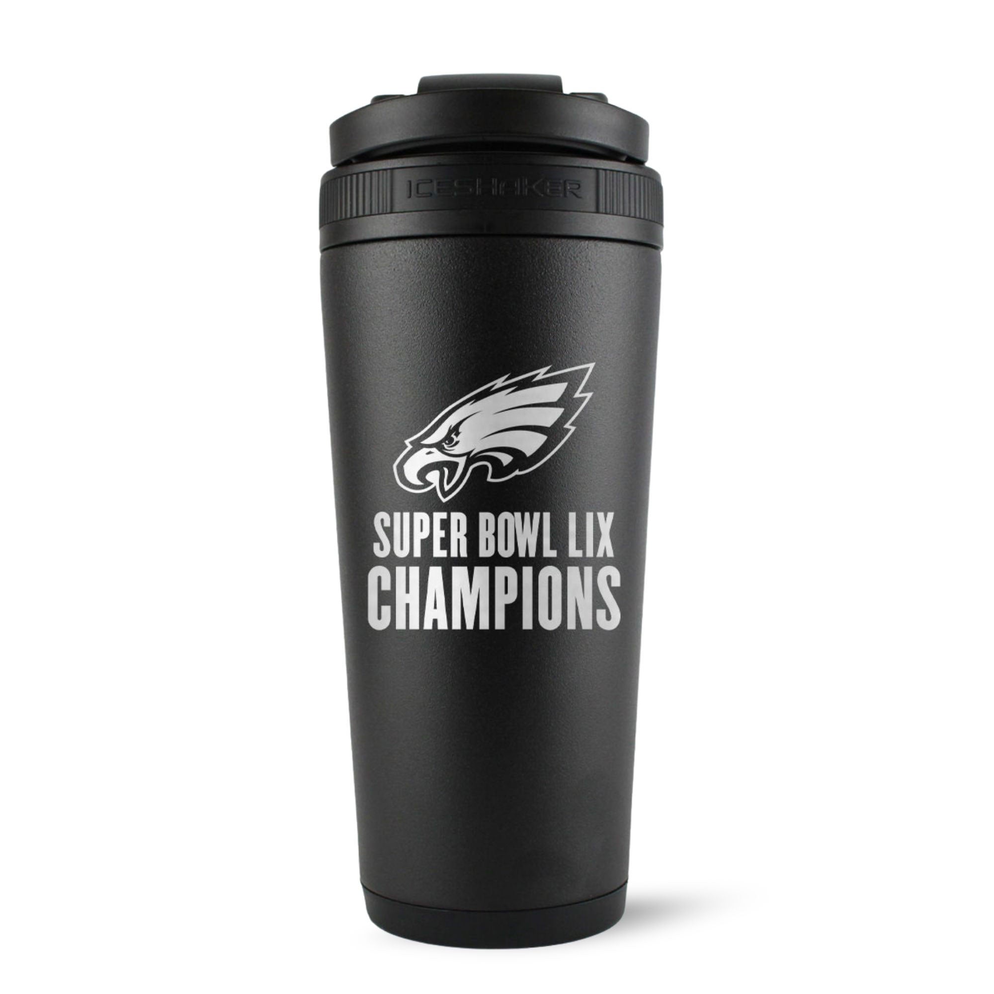 Philadelphia Eagles Super Bowl LIX Champions 26oz Ice Shaker - Black