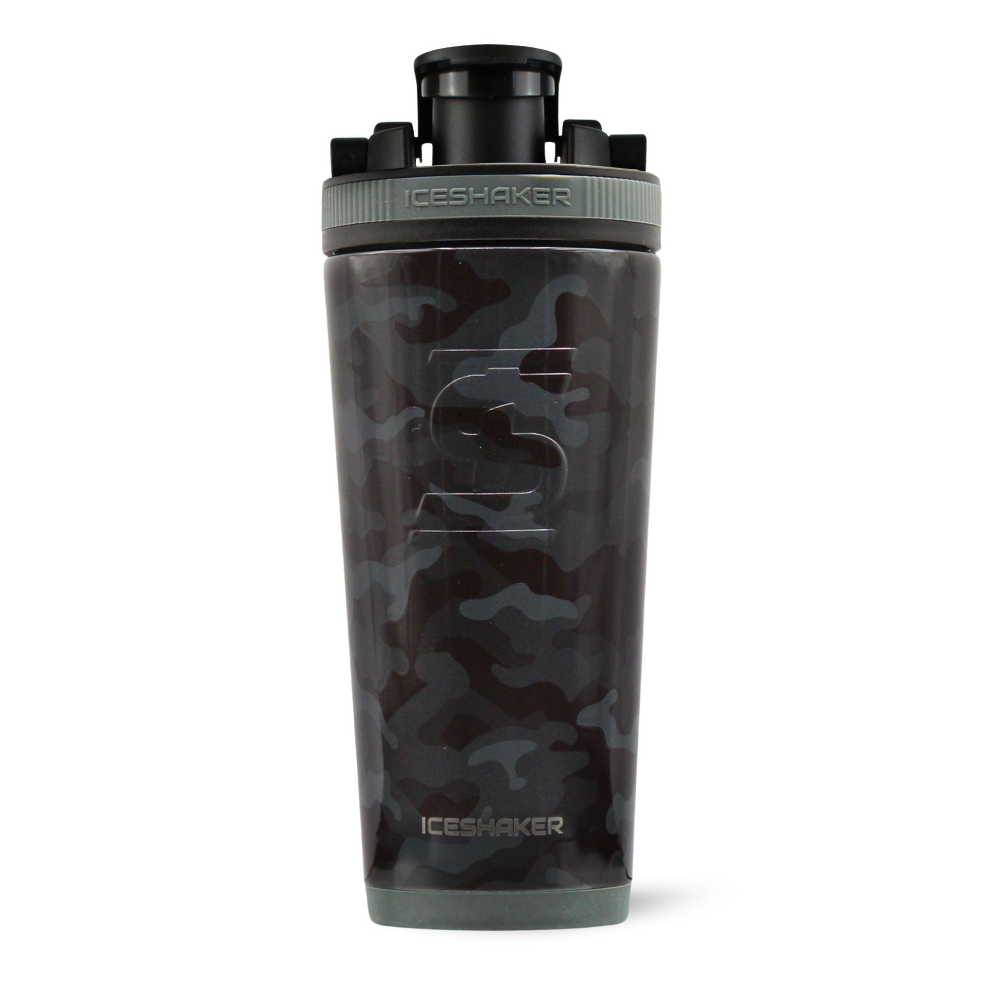 Ice Shaker 4D Series 26oz Shaker Bottle - Black Camo