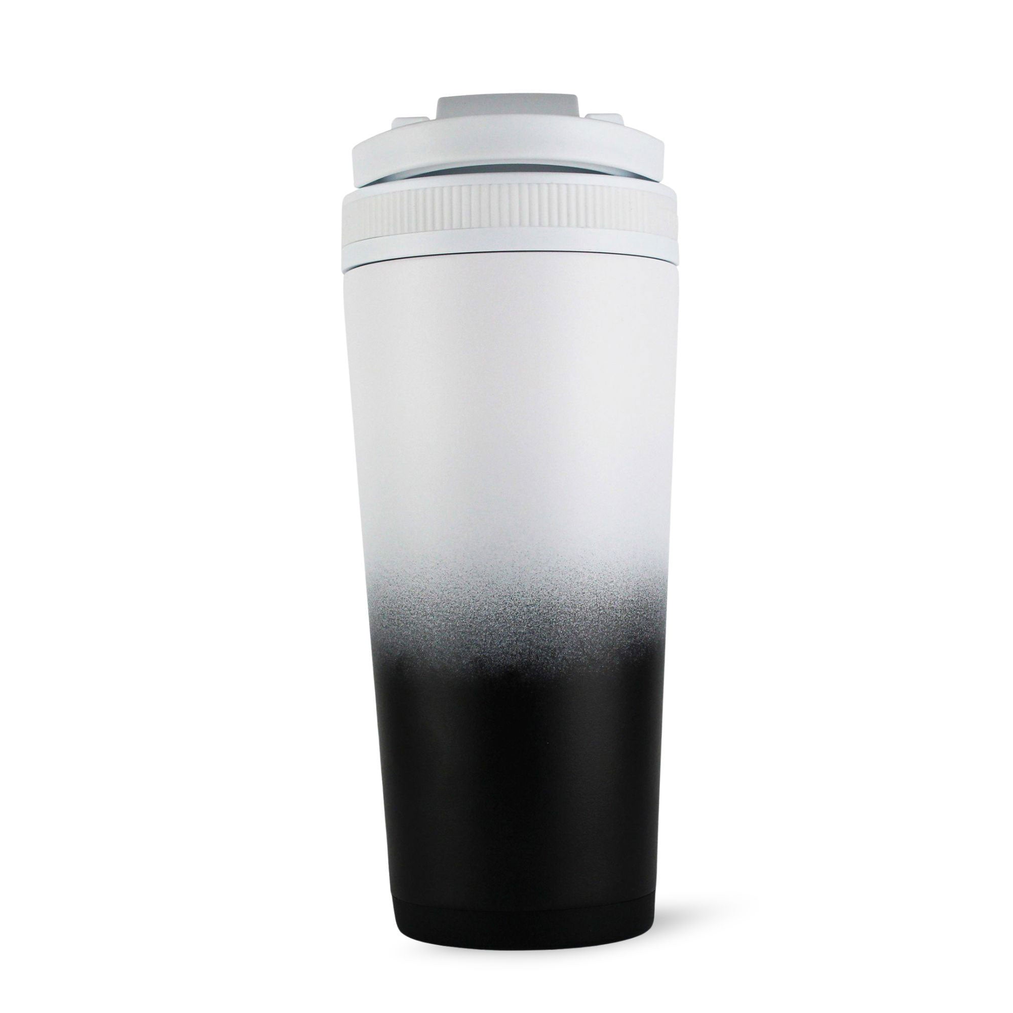 26oz Ice Shaker - Black White Ombre