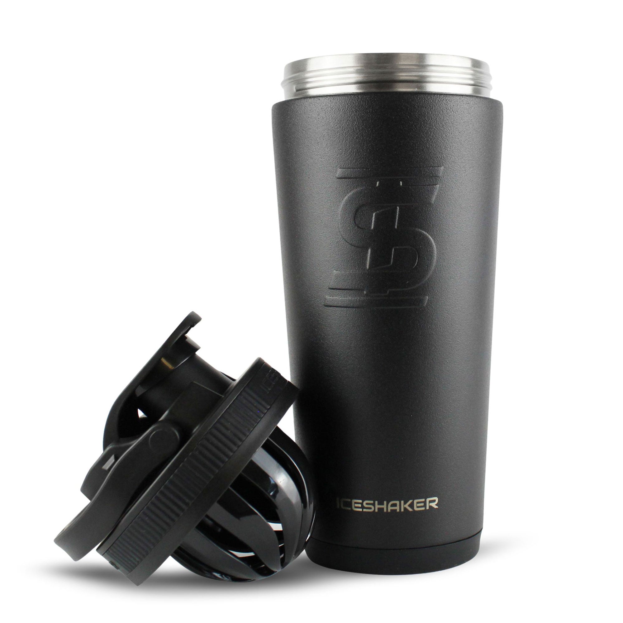 Ice Shaker Matte Series 26oz Shaker Bottle - Black