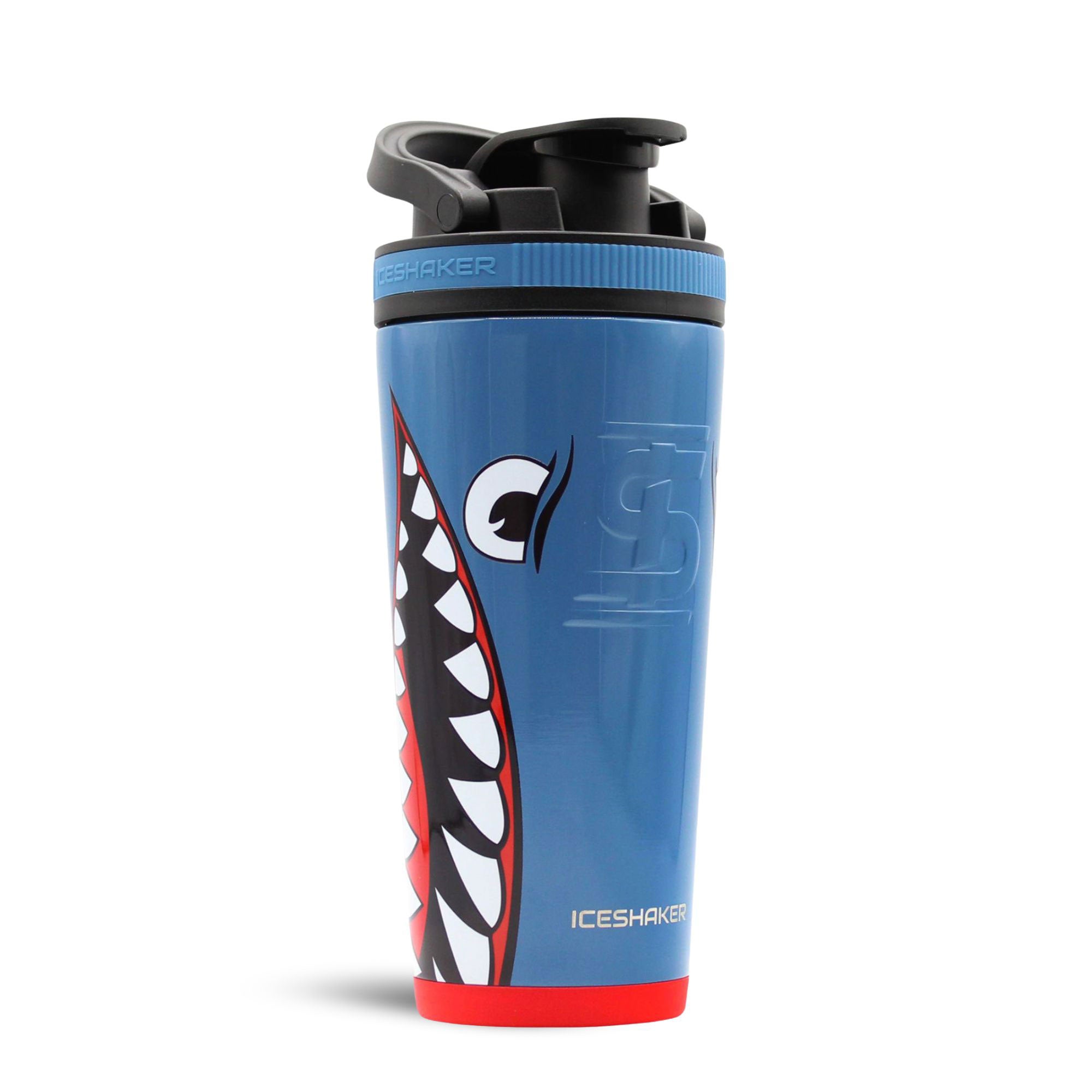 Ice Shaker Allegiance Series 26oz Shaker Bottle - Blue Bomber