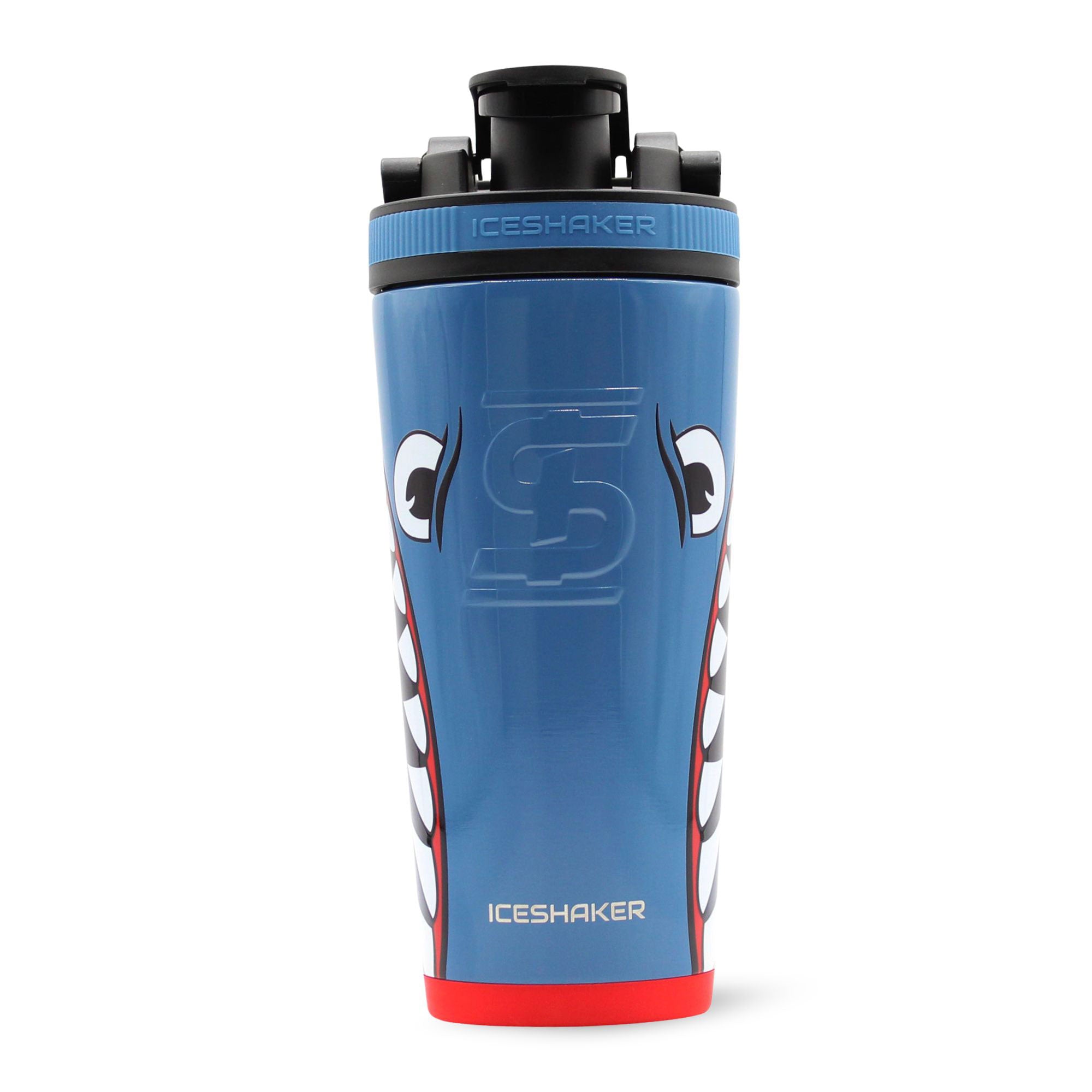 Ice Shaker Allegiance Series 26oz Shaker Bottle - Blue Bomber