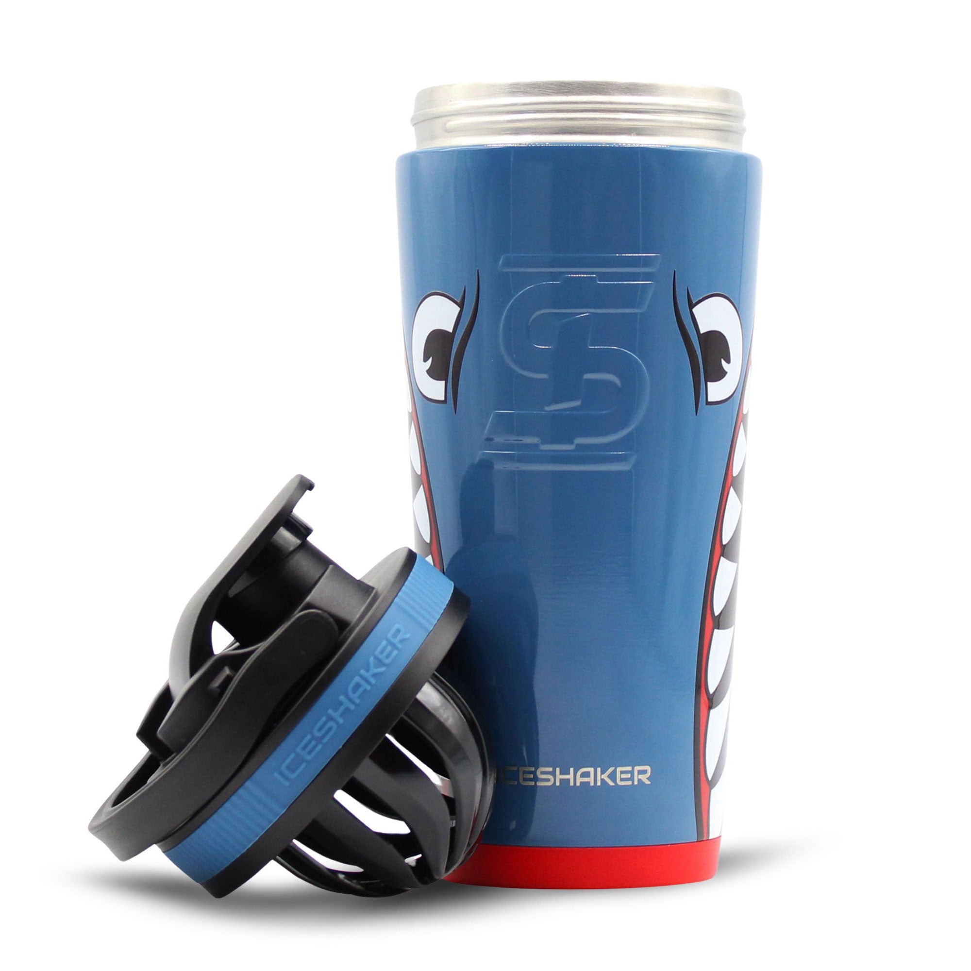 26oz Ice Shaker - Blue Bomber