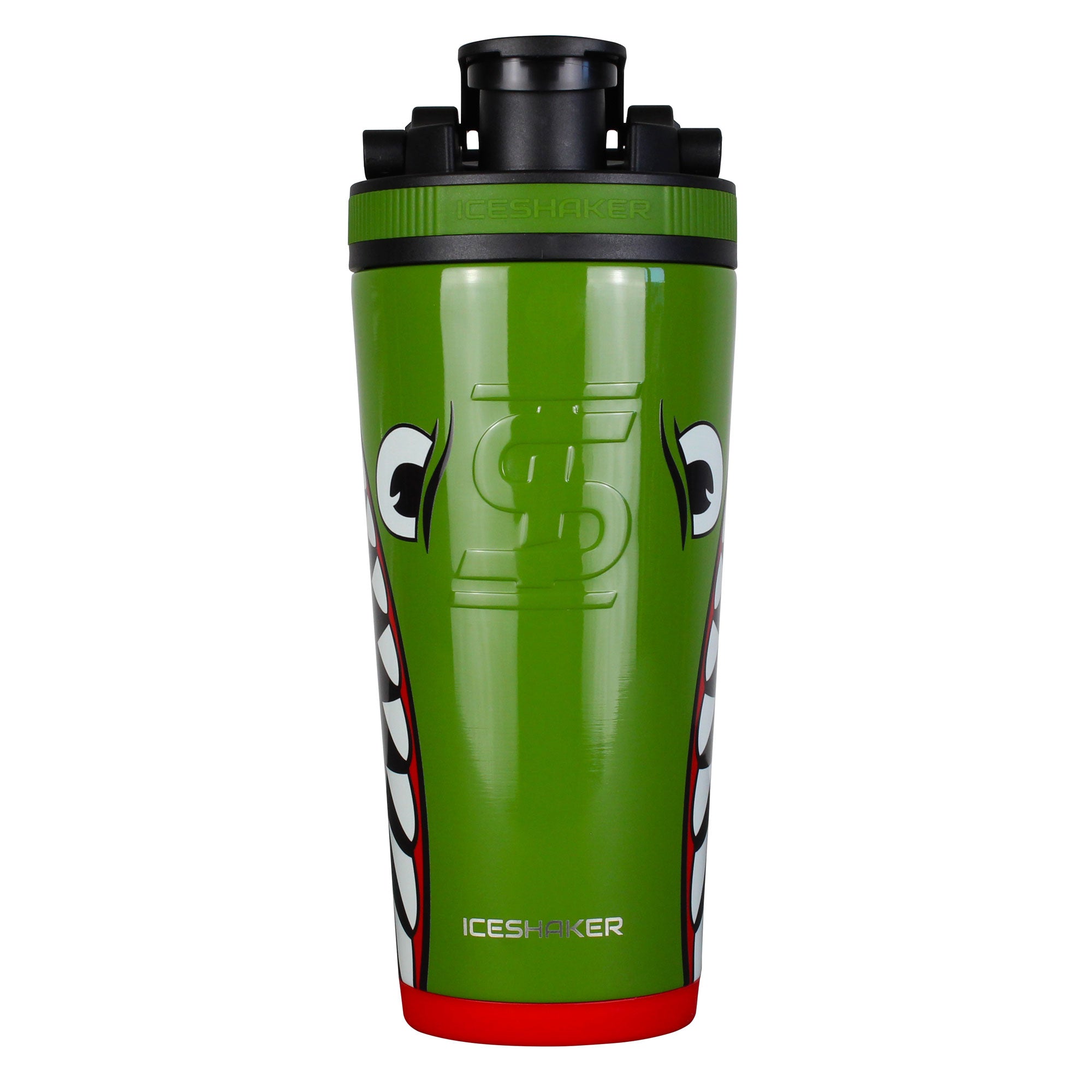 ShakeSphere Stainless Steel water bottle 67.6 Fl Oz Camo Green