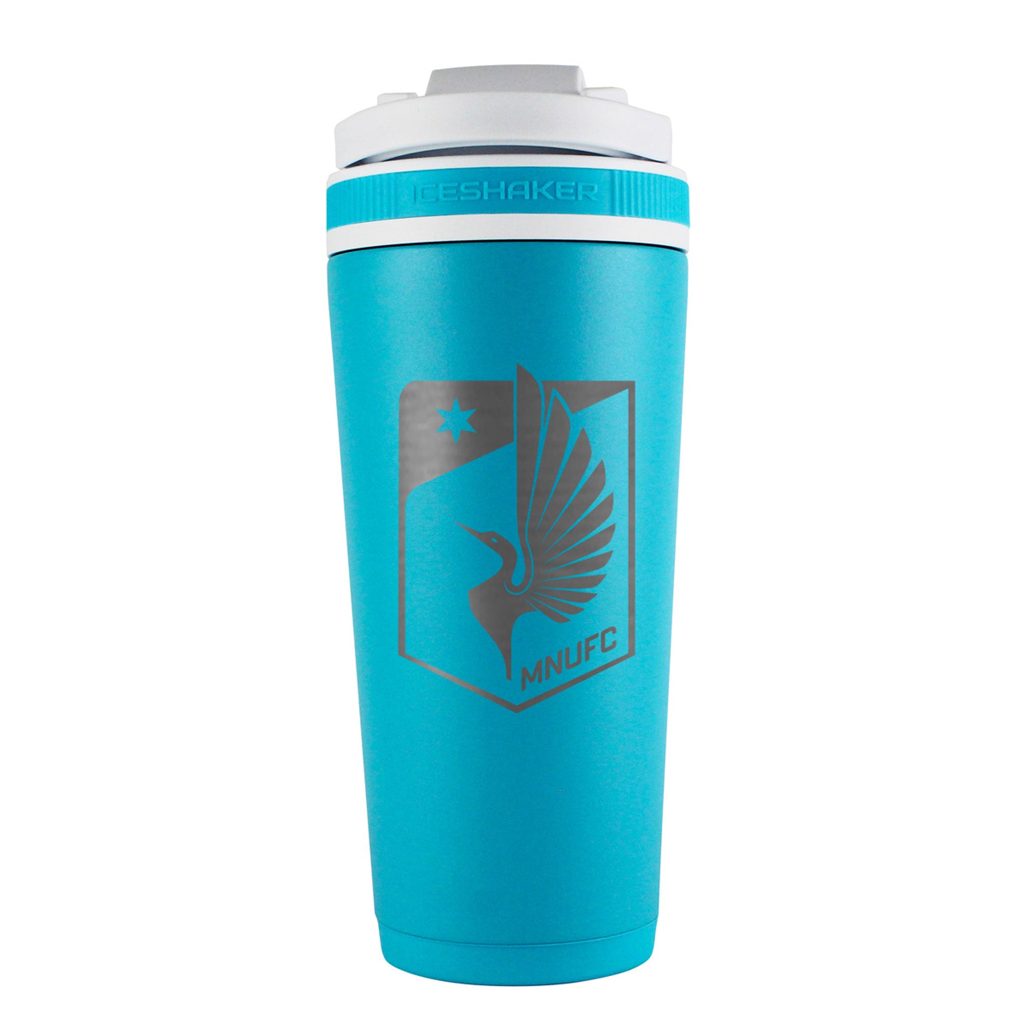 Officially Licensed Minnesota United FC 26oz Ice Shaker - Caribbean Blue