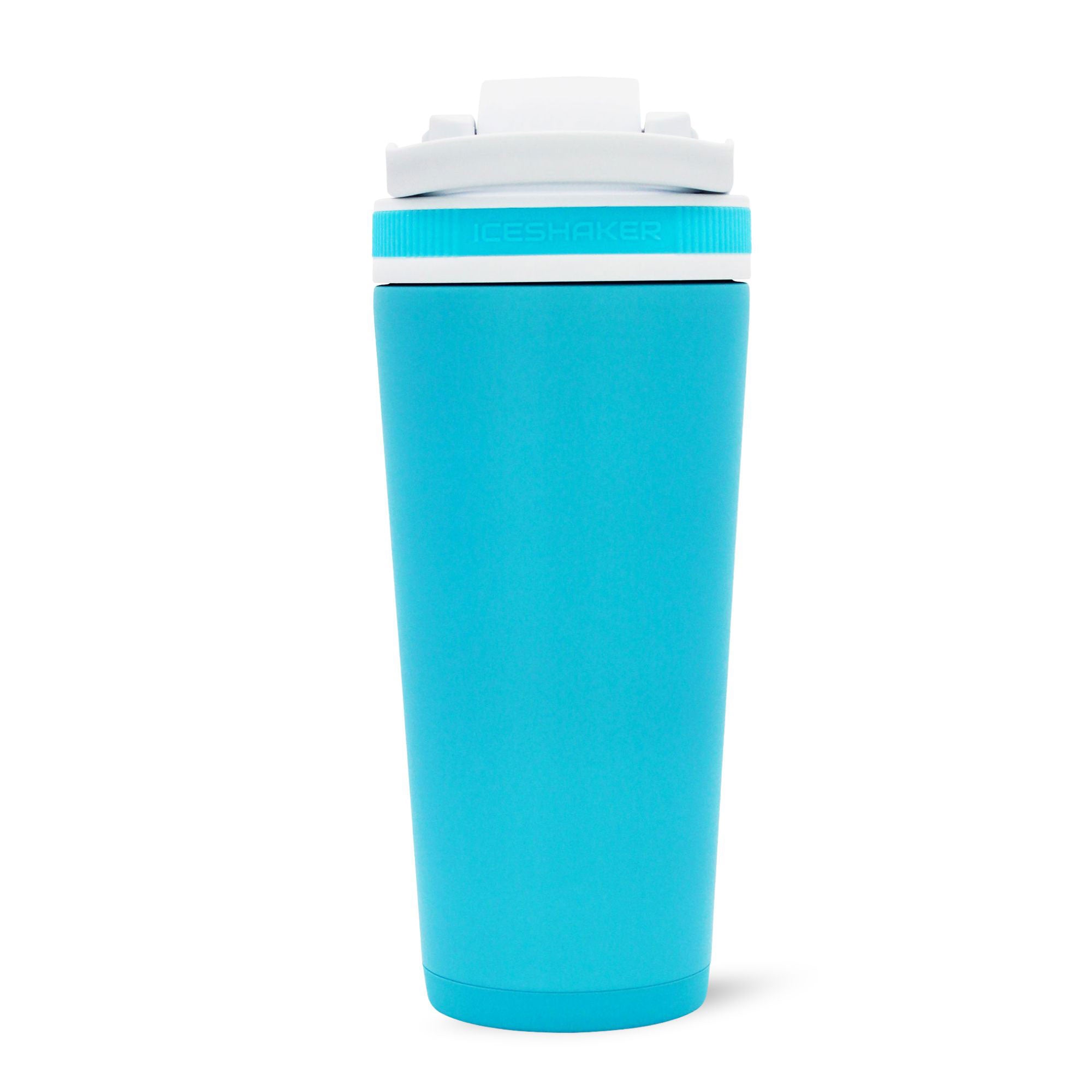 Ice Shaker Matte Series 26oz Shaker Bottle - Caribbean Blue