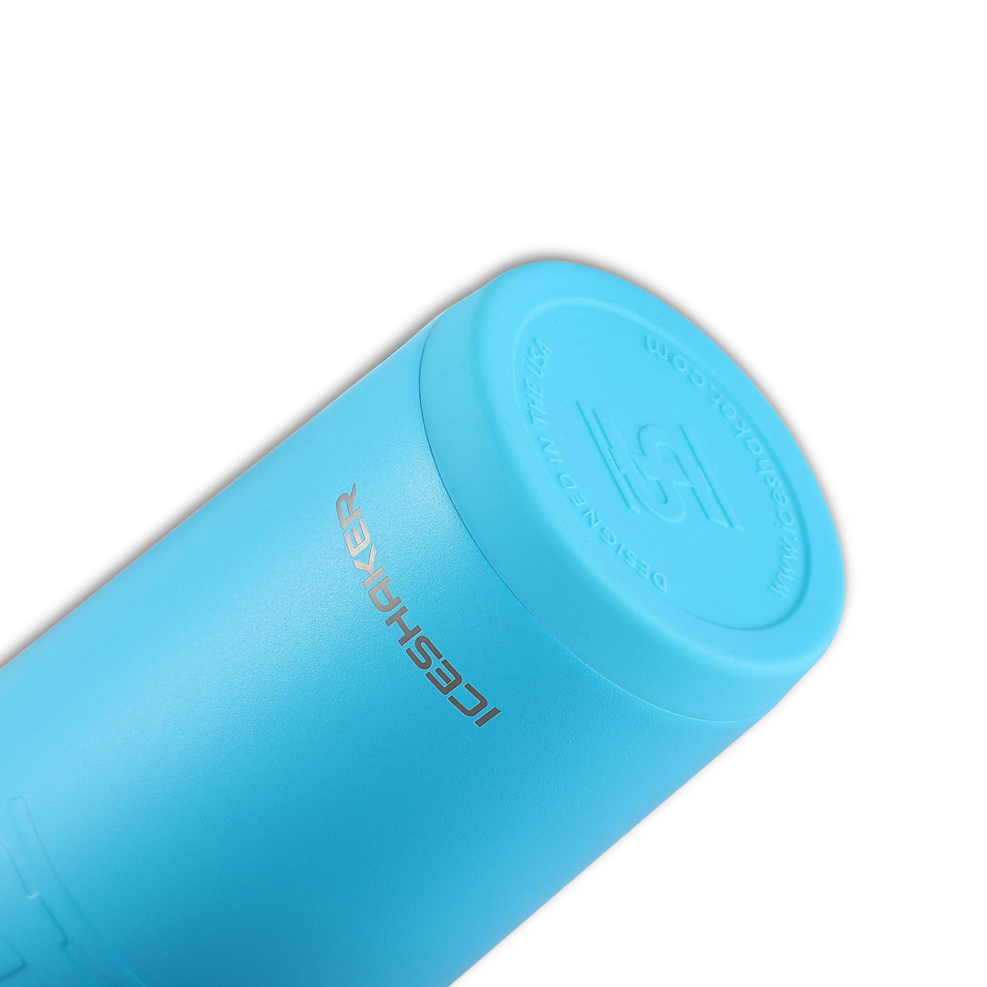 Ice Shaker Matte Series 26oz Shaker Bottle - Caribbean Blue