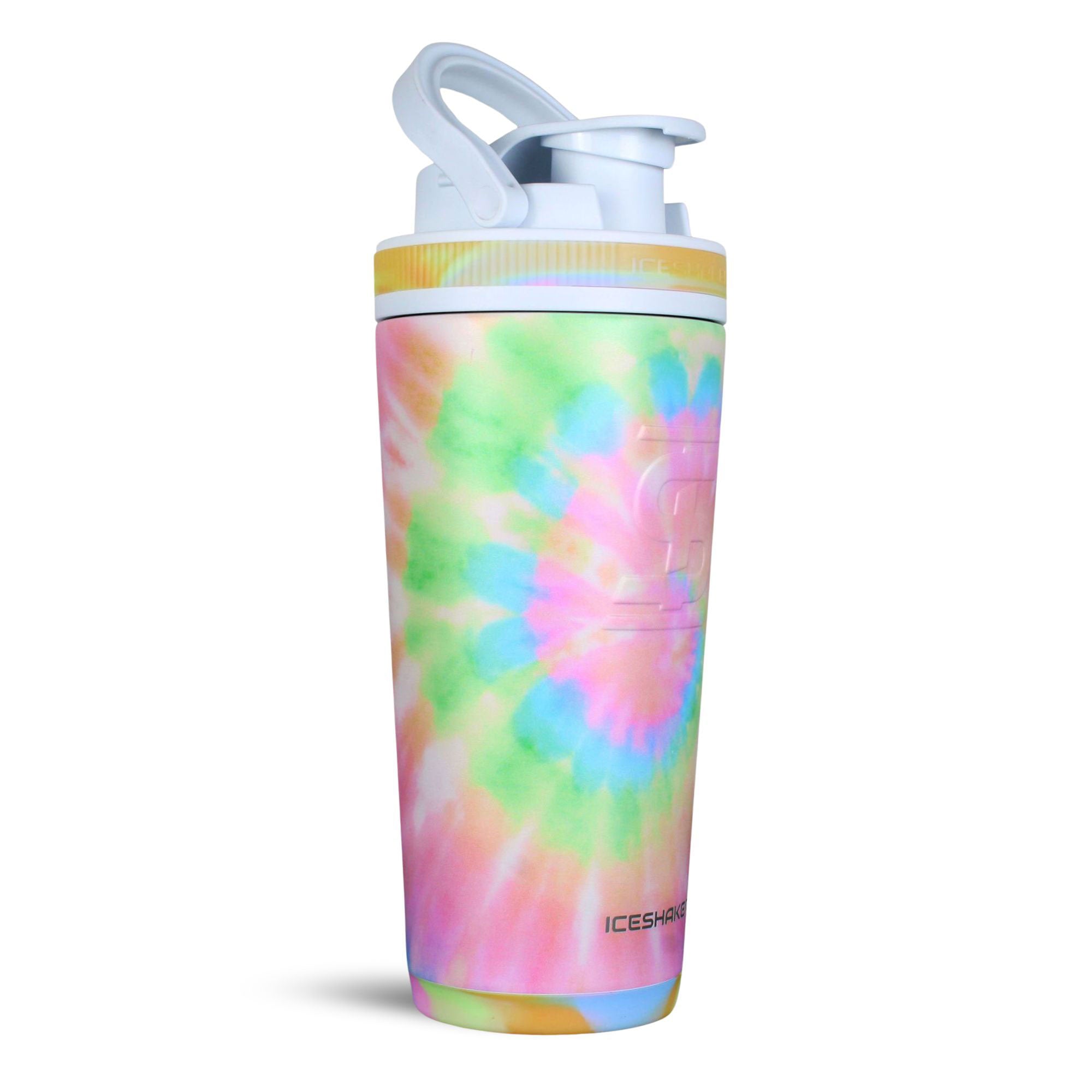 Ice Shaker 4D Series 26oz Shaker Bottle - Cotton Candy Tie Dye