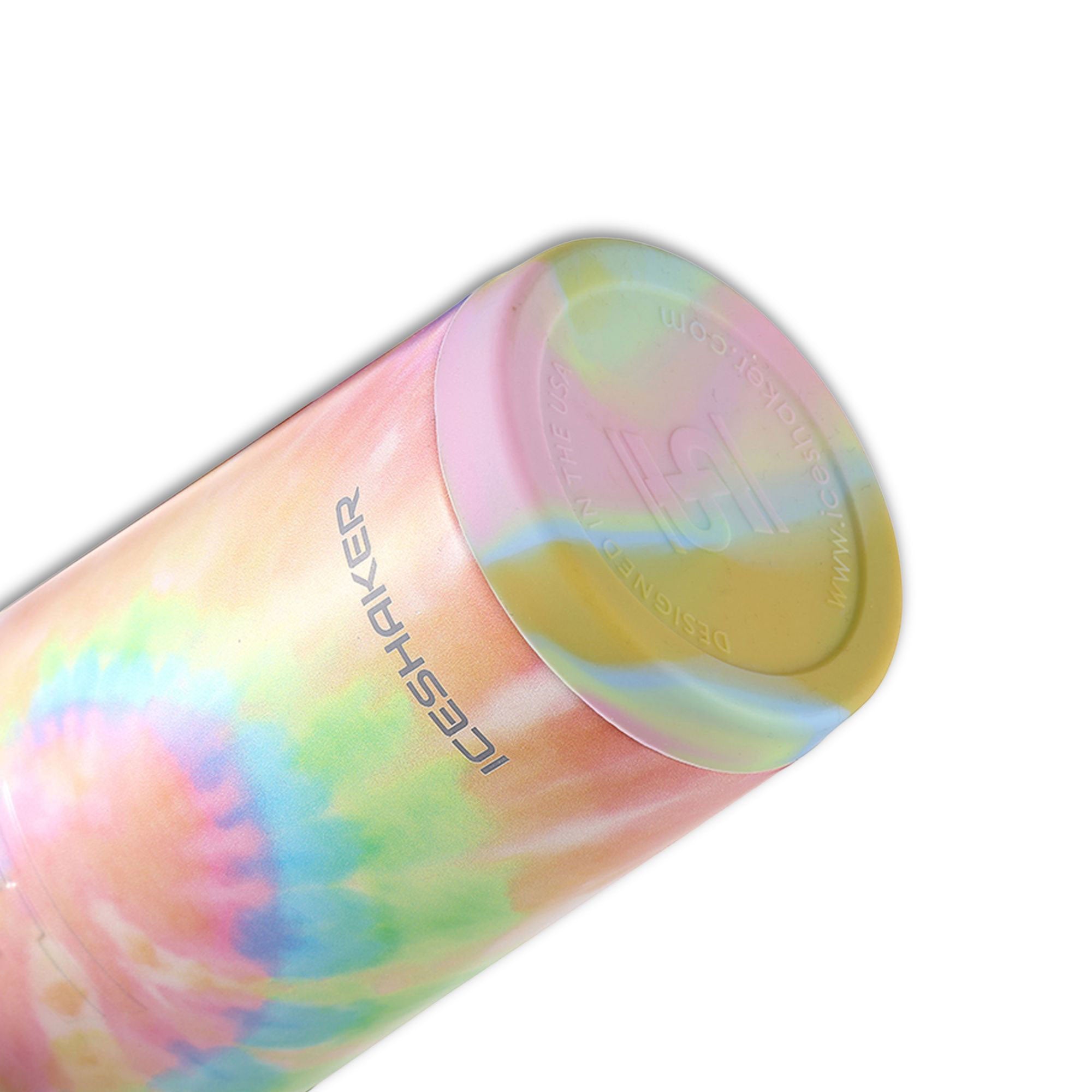 Ice Shaker 4D Series 26oz Shaker Bottle - Cotton Candy Tie Dye