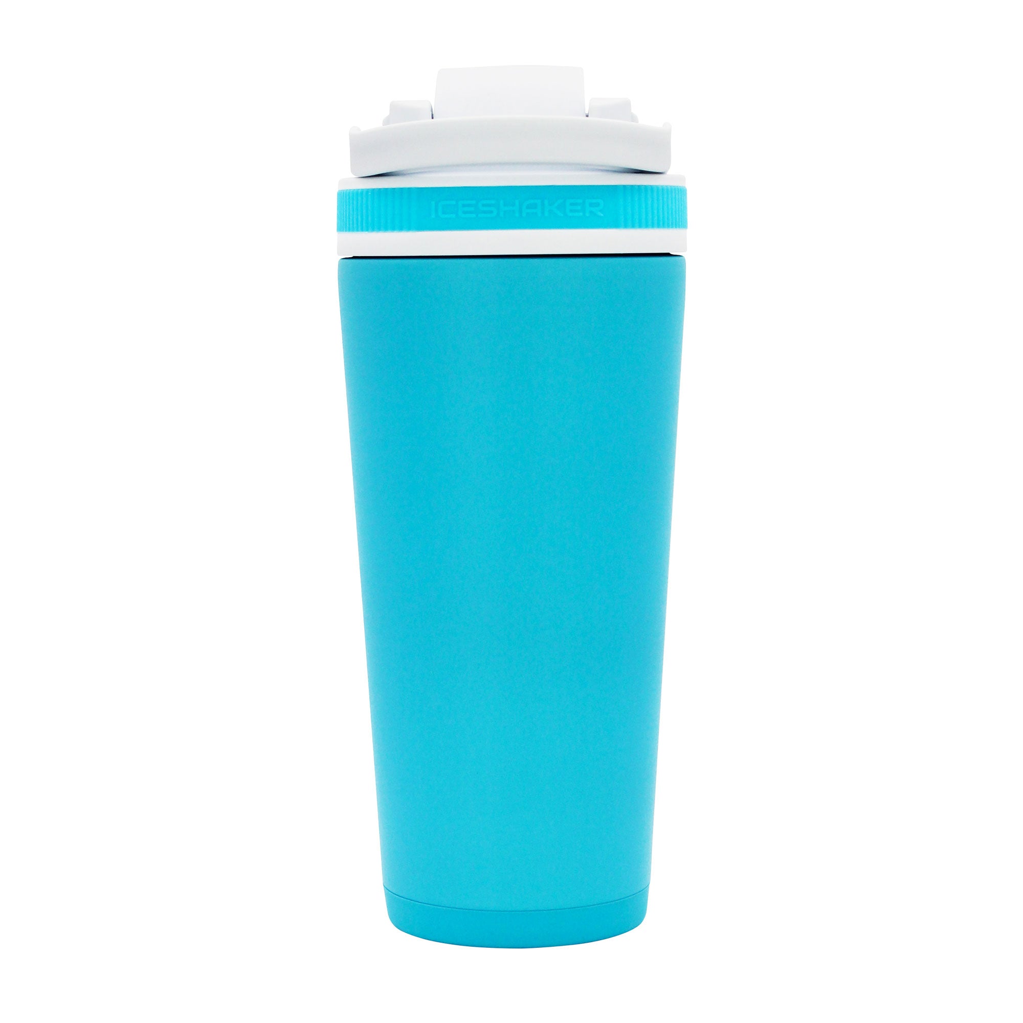 Ice Shaker Matte Series 26oz Shaker Bottle - Caribbean Blue