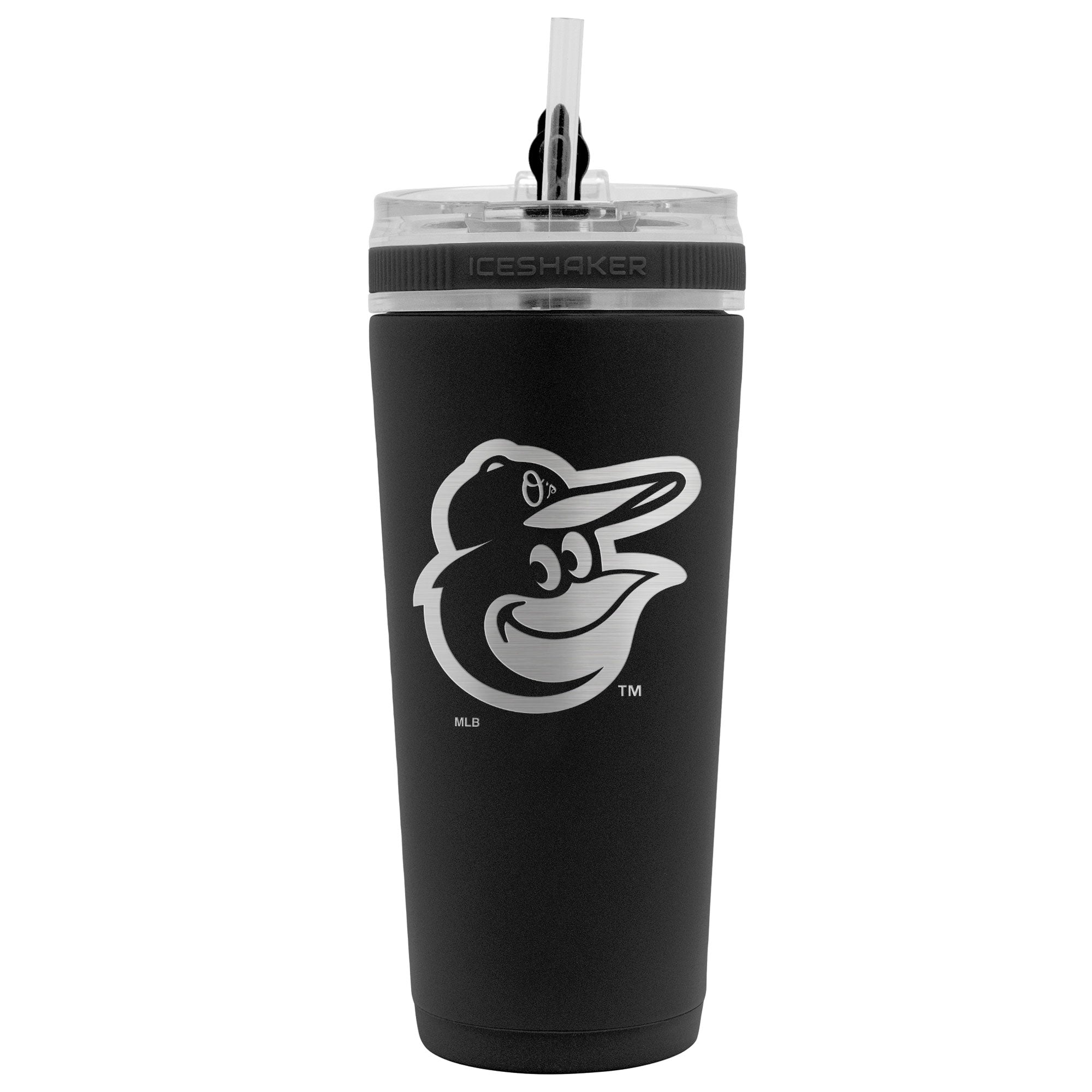 Officially Licensed Baltimore Orioles 26oz Flex Bottle - Black