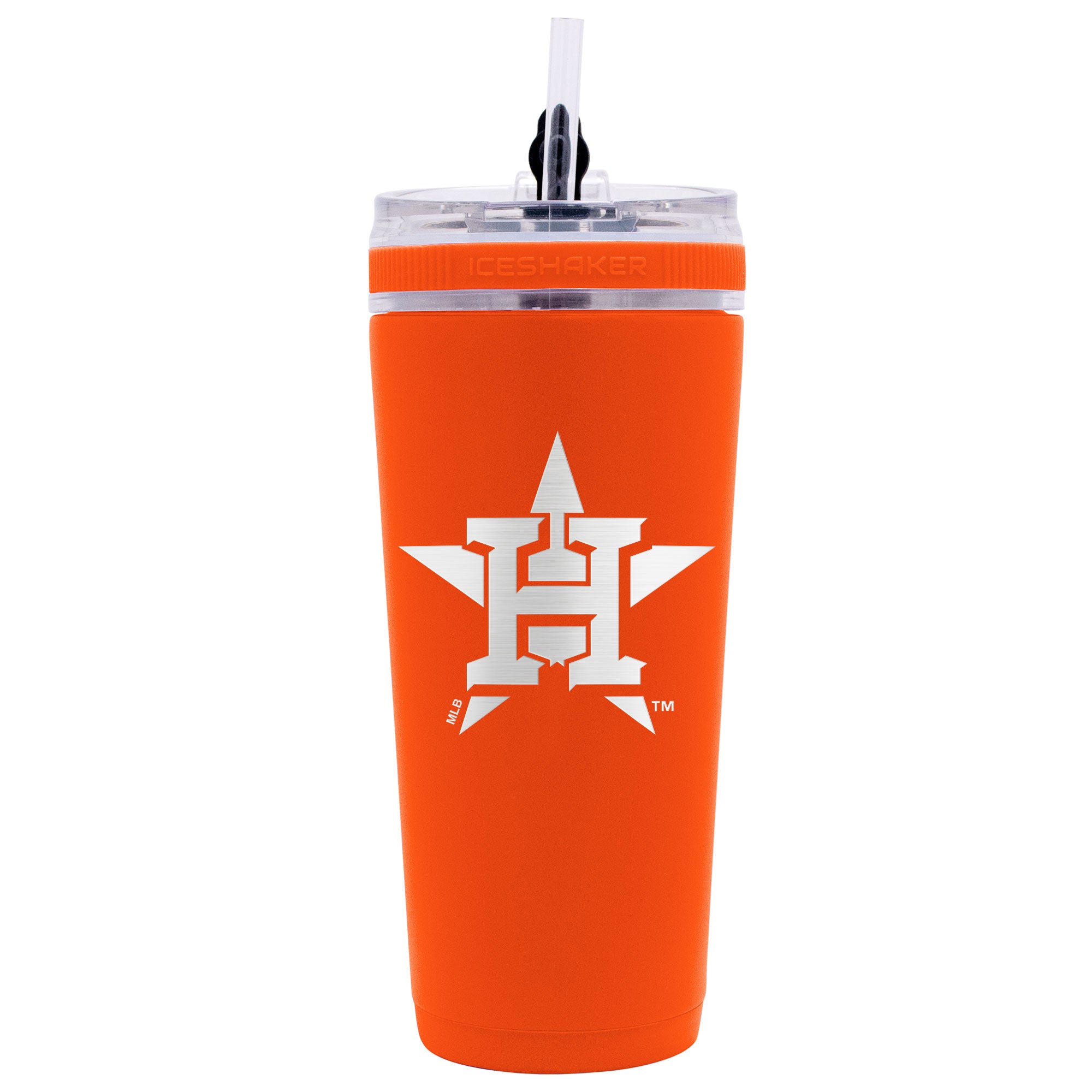 Officially Licensed Houston Astros 26oz Flex Bottle - Orange