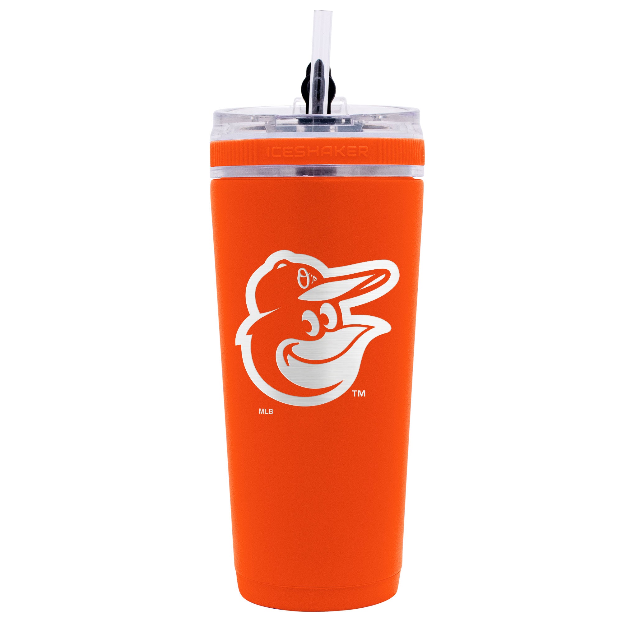 Officially Licensed Baltimore Orioles 26oz Flex Bottle - Orange