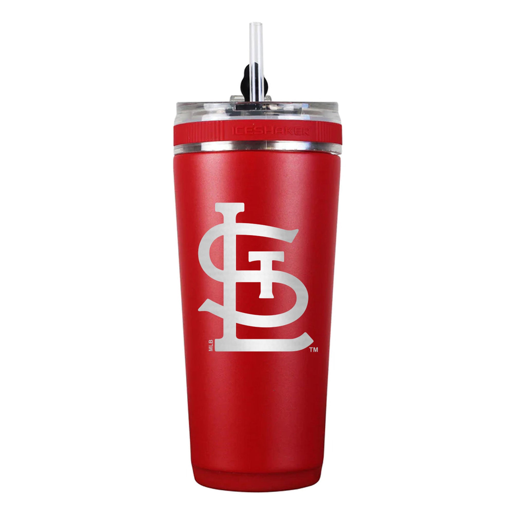 Officially Licensed St. Louis Cardinals 26oz Flex Bottle - Red