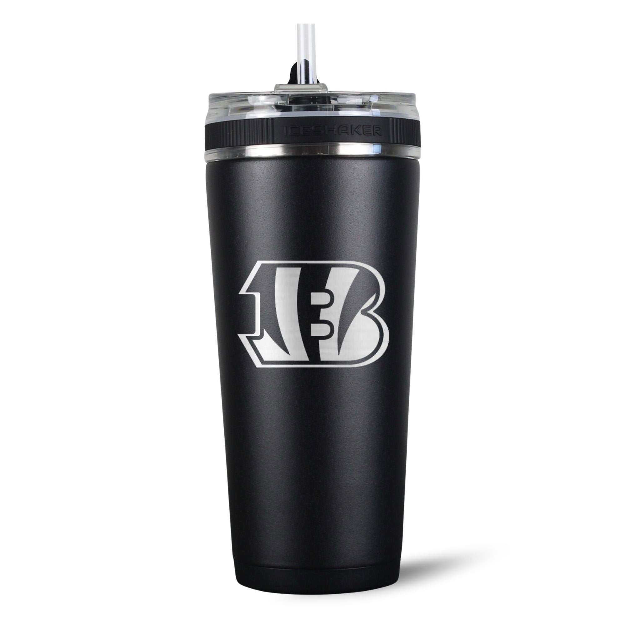 Officially Licensed Cincinnati Bengals 26oz Flex Bottle - Black