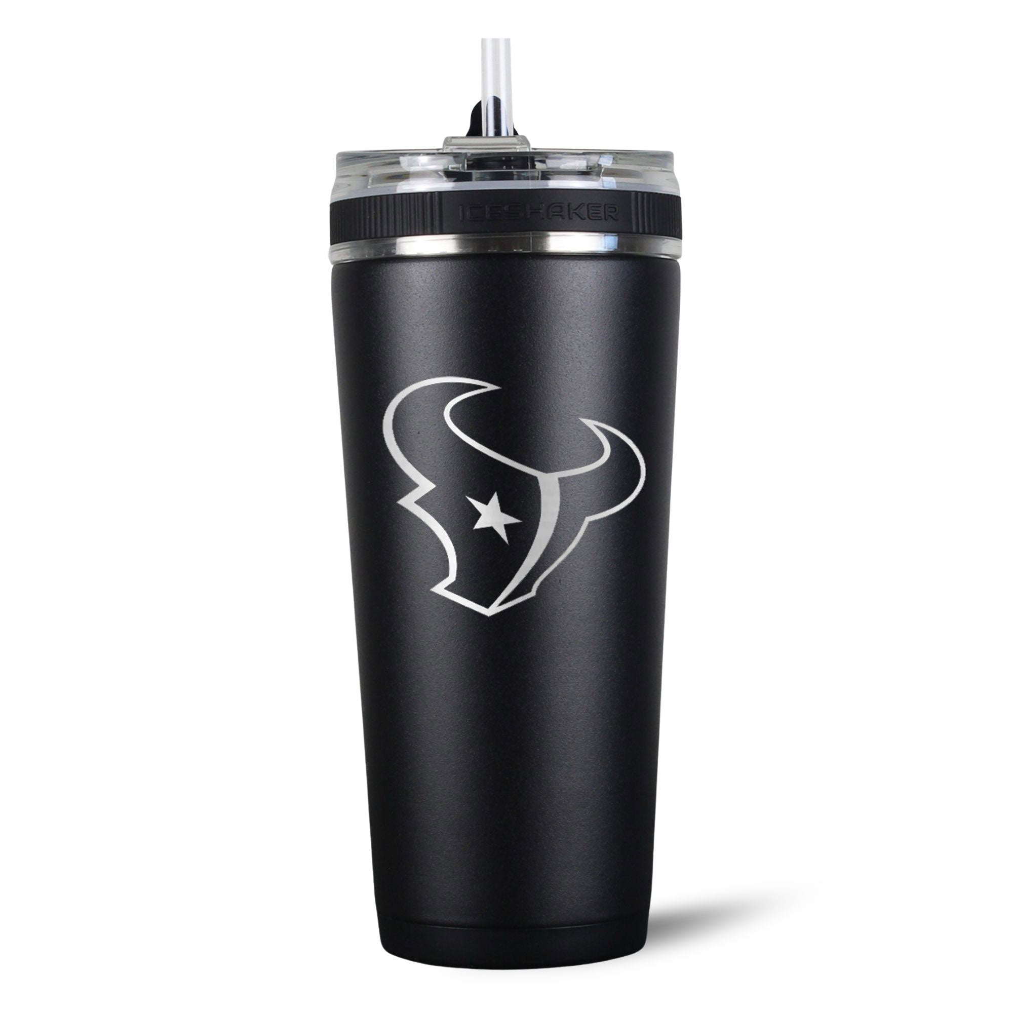 Officially Licensed Houston Texans 26oz Flex Bottle - Black