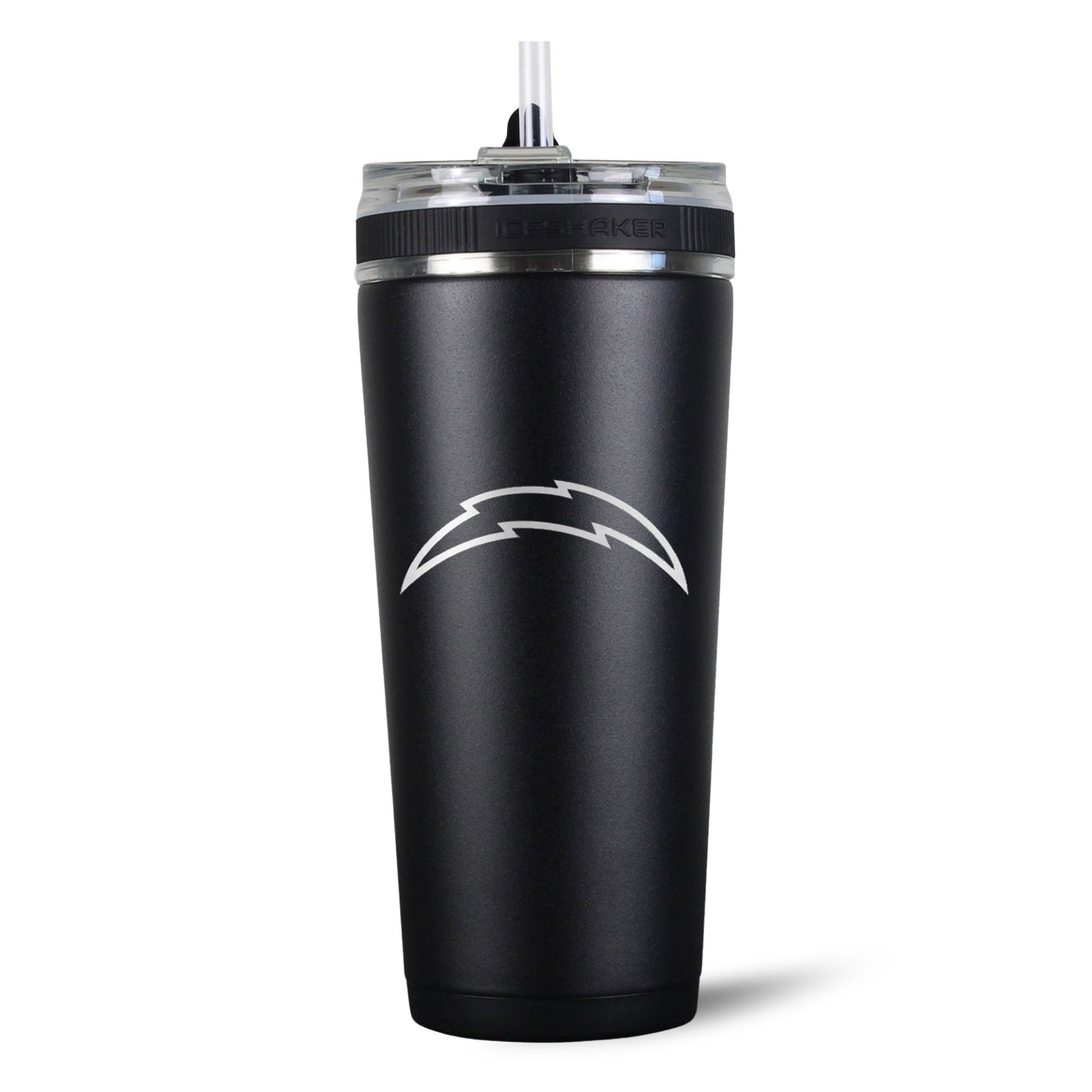 Officially Licensed Los Angeles Chargers 26oz Flex Bottle - Black