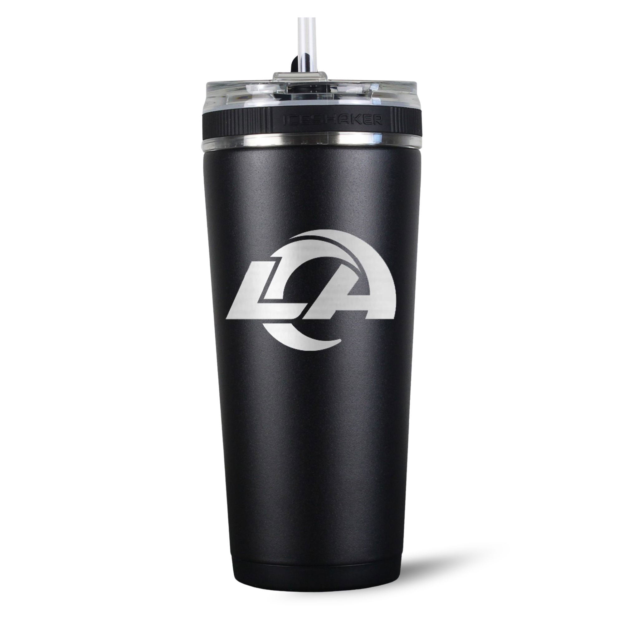 Officially Licensed Los Angeles Rams 26oz Flex Bottle - Black