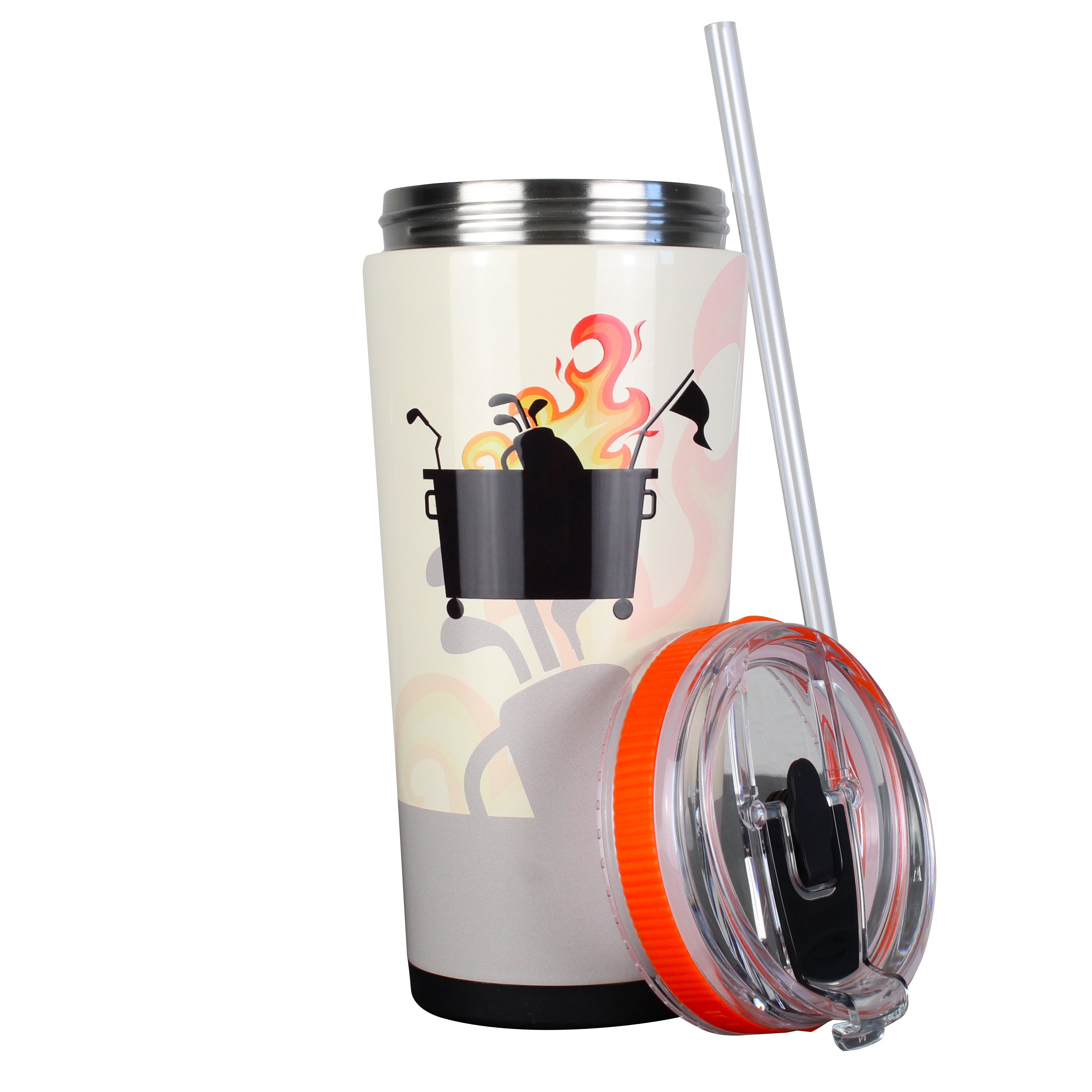 26oz Golf Series Ice Shaker Insulated Bottle - Dumpster Fire