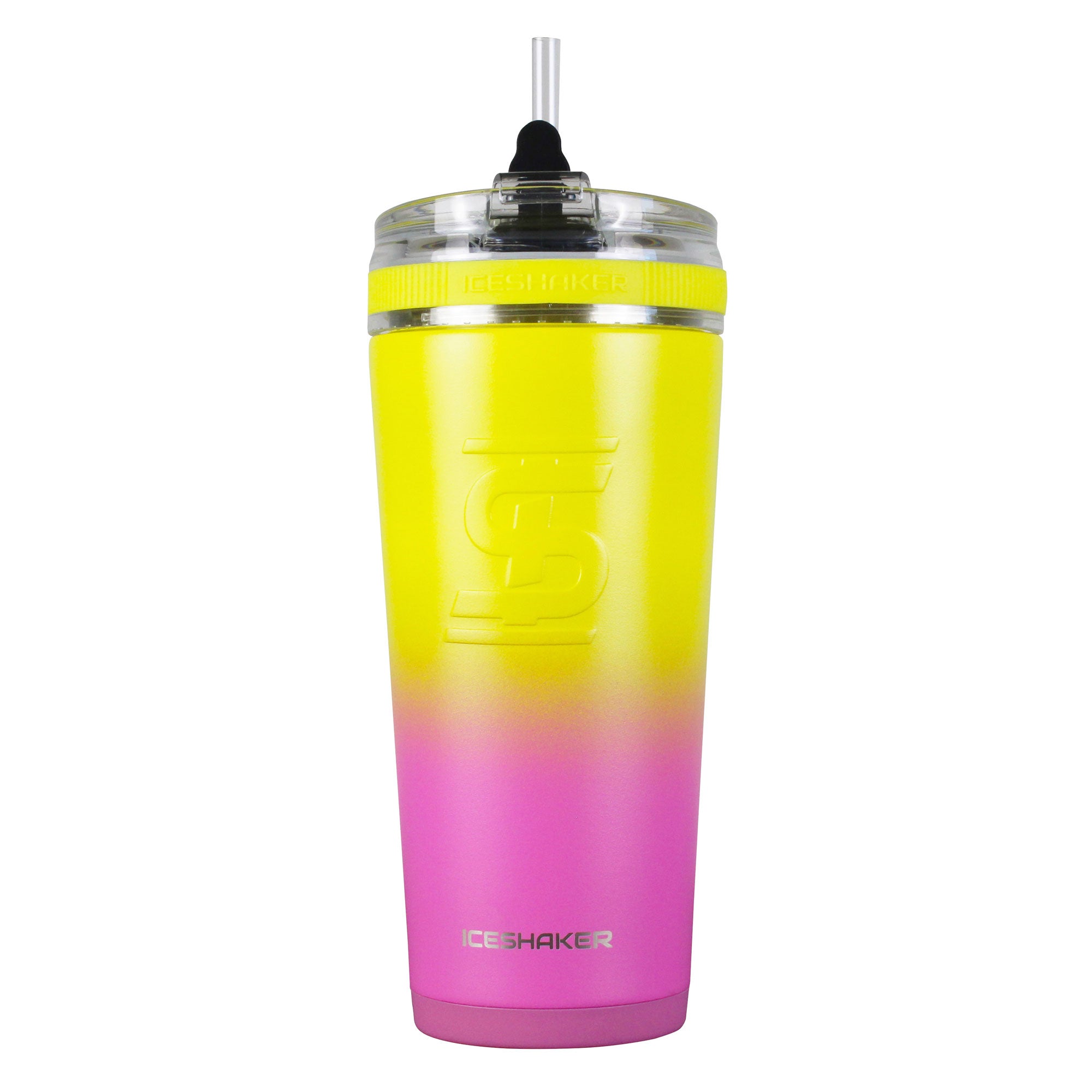 26oz Ice Shaker Flex- Black-Laser Engraved - White –  Calabasas-champions-store