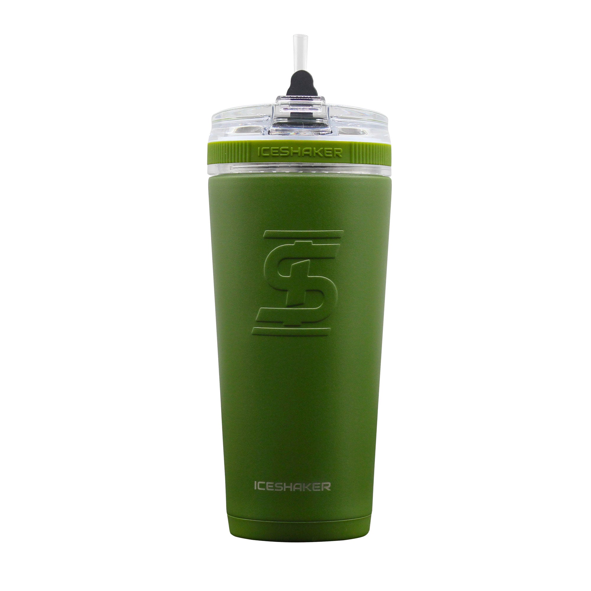 The Kitchen Custom 36oz Green Ice Shaker