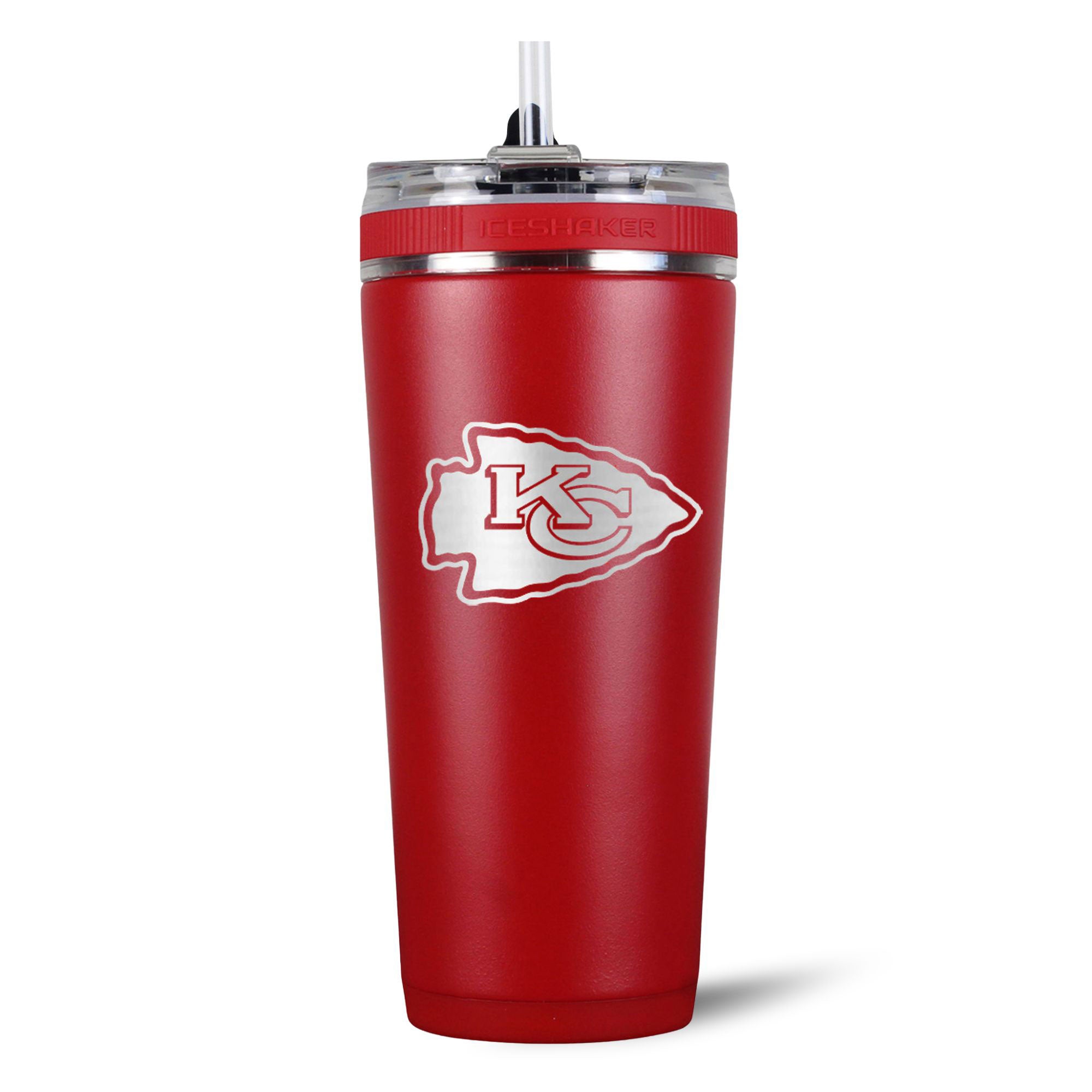 Officially Licensed Kansas City Chiefs 26oz Flex Bottle - Red