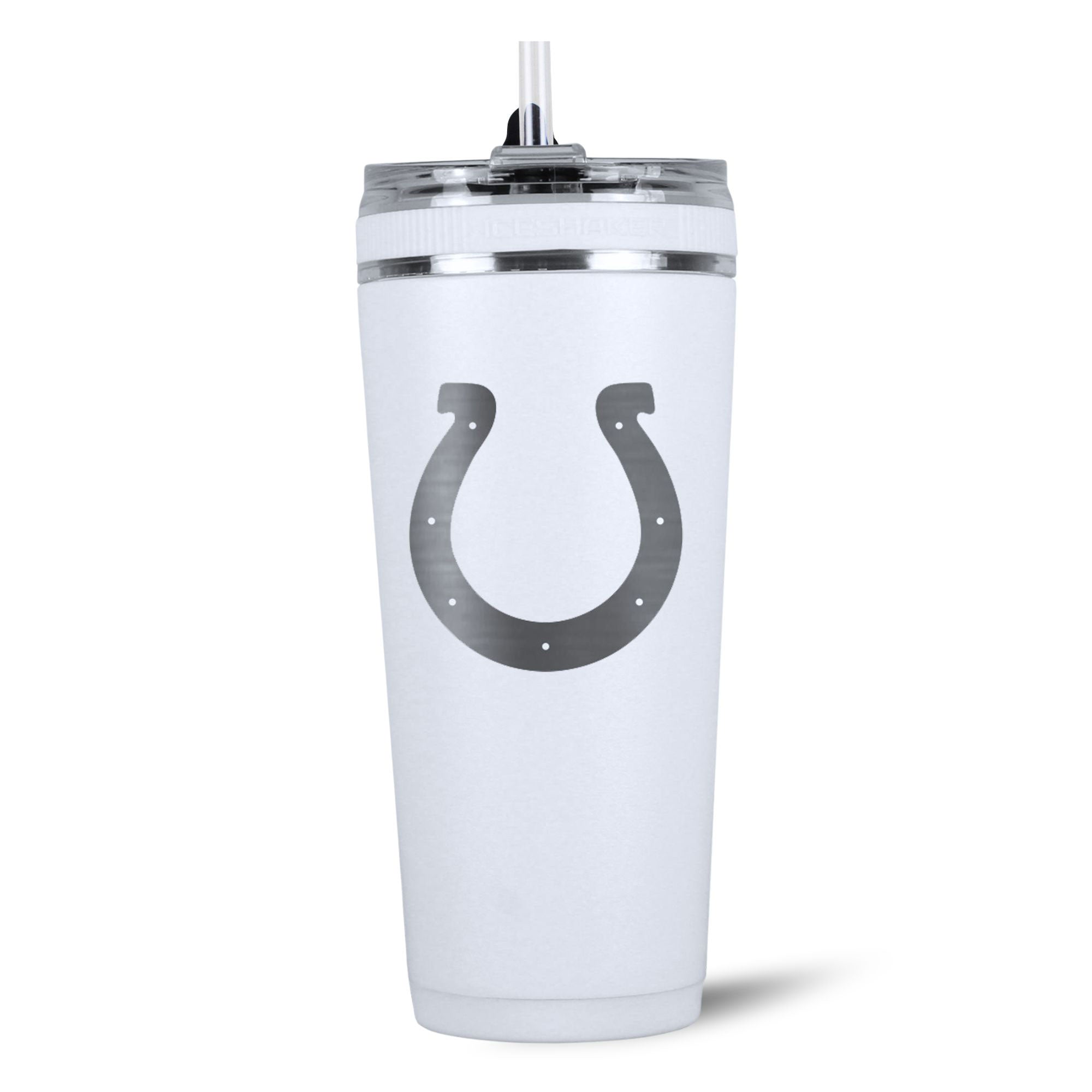 Officially Licensed Indianapolis Colts 26oz Flex Bottle - White