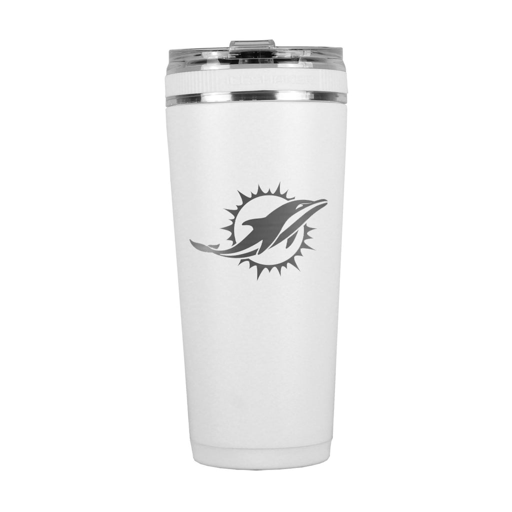 NFL Miami Dolphins Personalized Insulated Skinny Can Holder