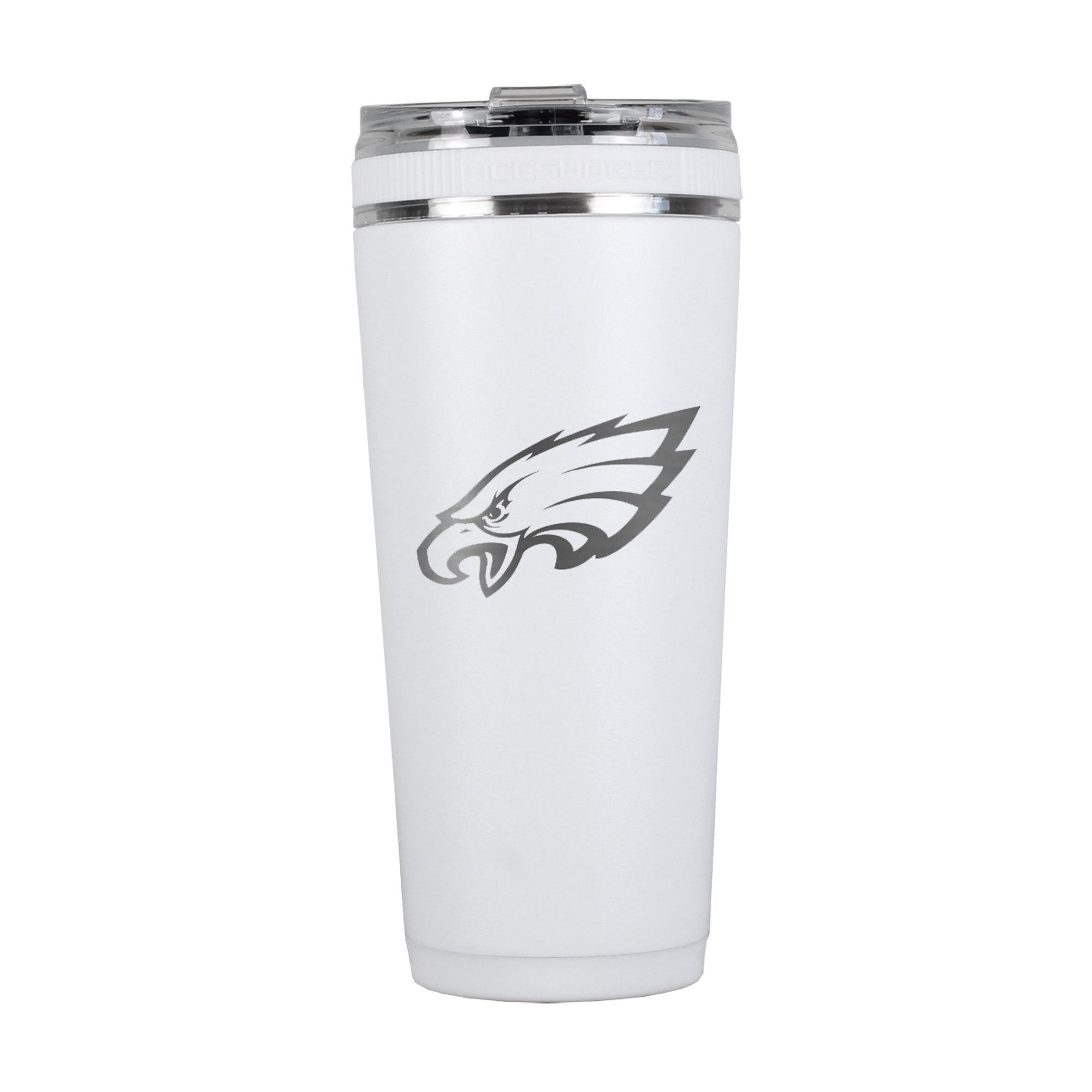 Official NFL Philadelphia Eagles White Insulated Bottle | Ice Shaker