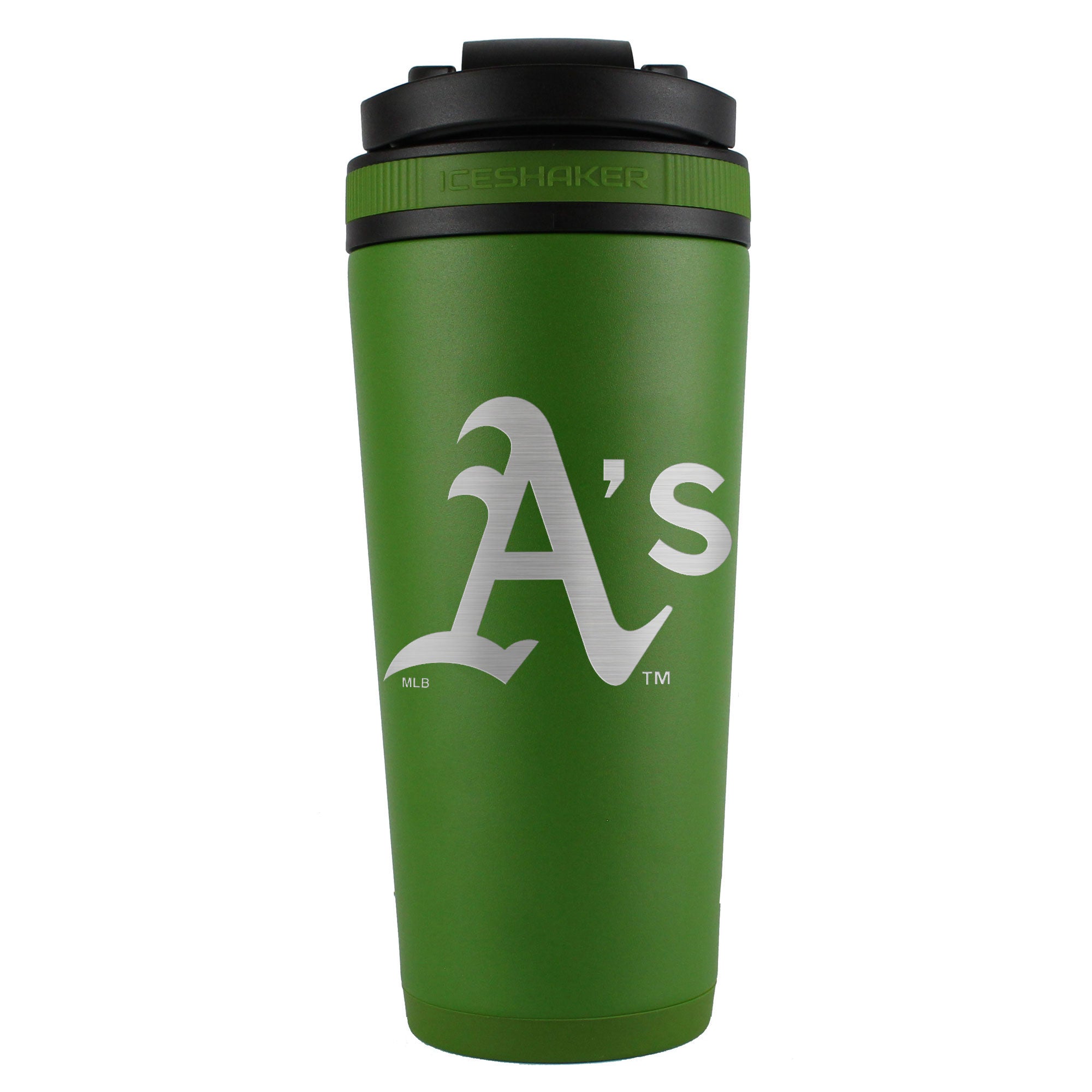 Officially Licensed Oakland Athletics 26oz Ice Shaker - Green
