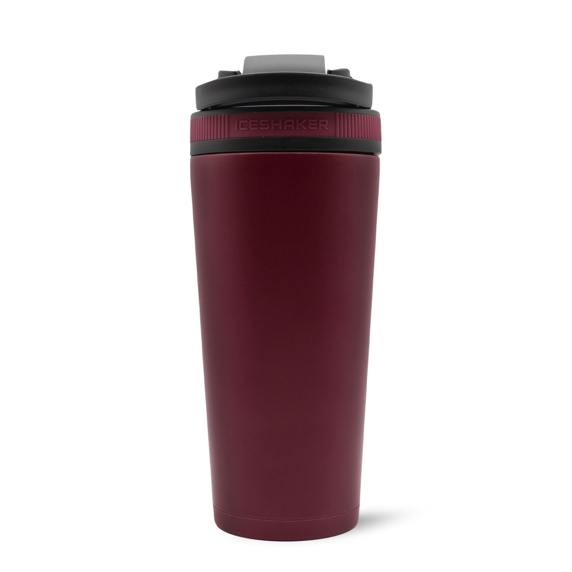 Ice Shaker Matte Series 26oz Shaker Bottle - Maroon