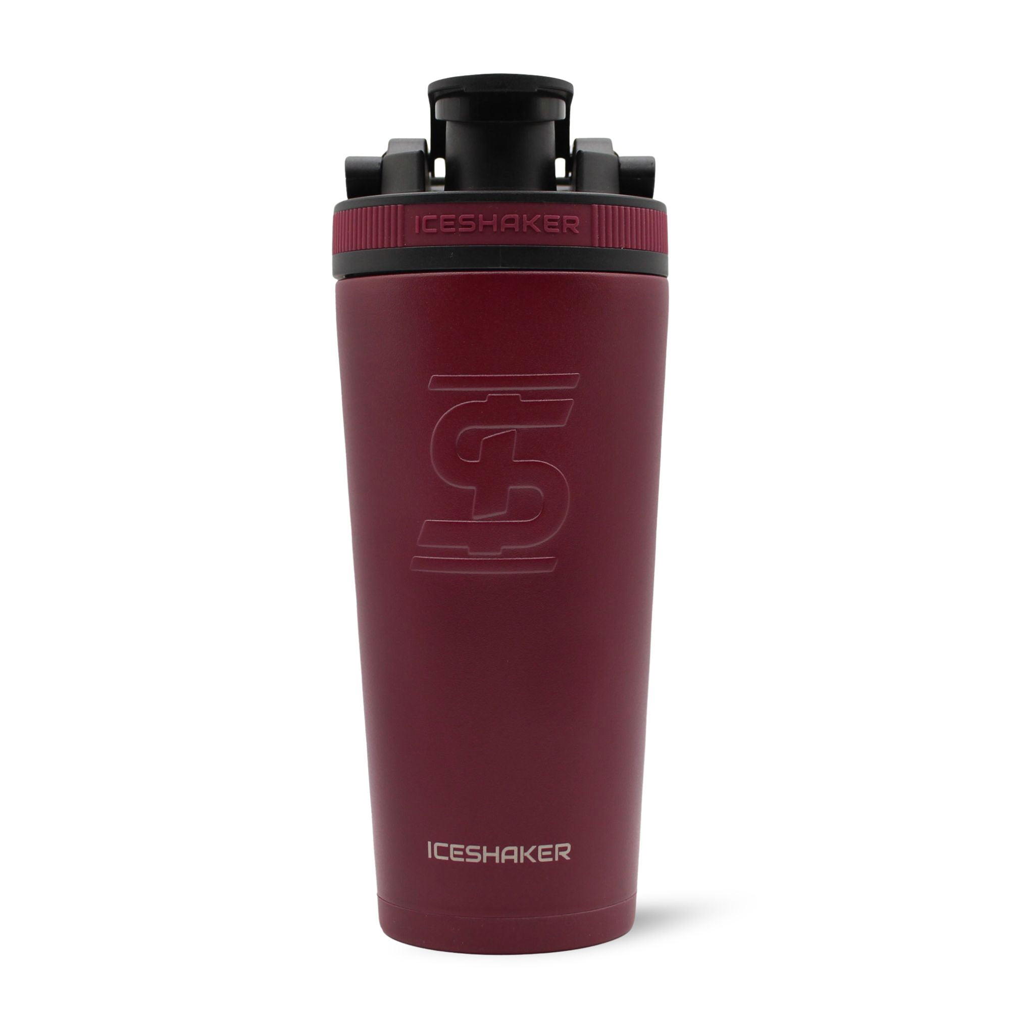 Ice Shaker Matte Series 26oz Shaker Bottle - Maroon