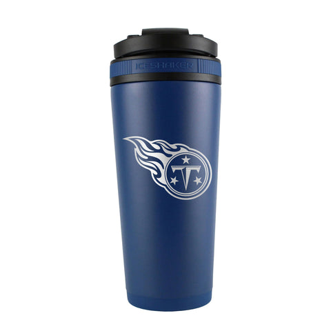 Official NFL 26oz Insulated Bottles | Ice Shaker Tennessee Titans