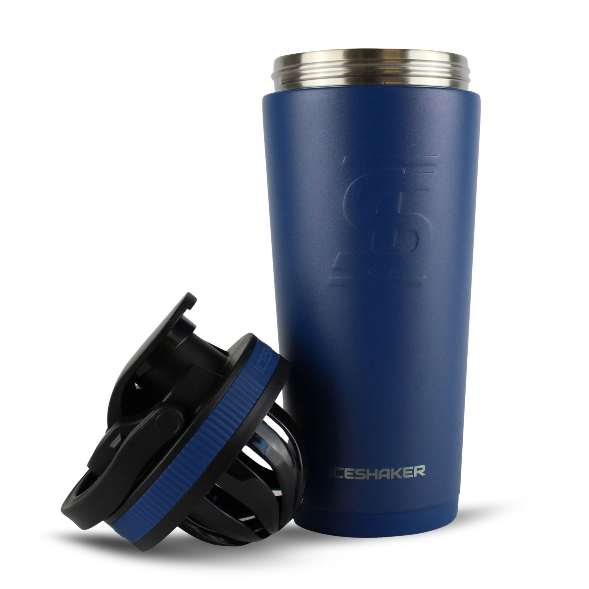 Ice Shaker Matte Series 26oz Shaker Bottle - Navy